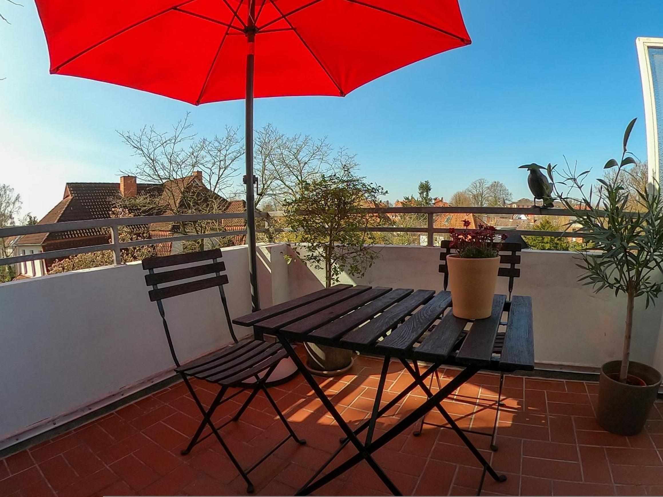 Zentrale große Ferienwohnung -94qm- Oldenburg - Bettwäsche und Handtücher sind vorhanden