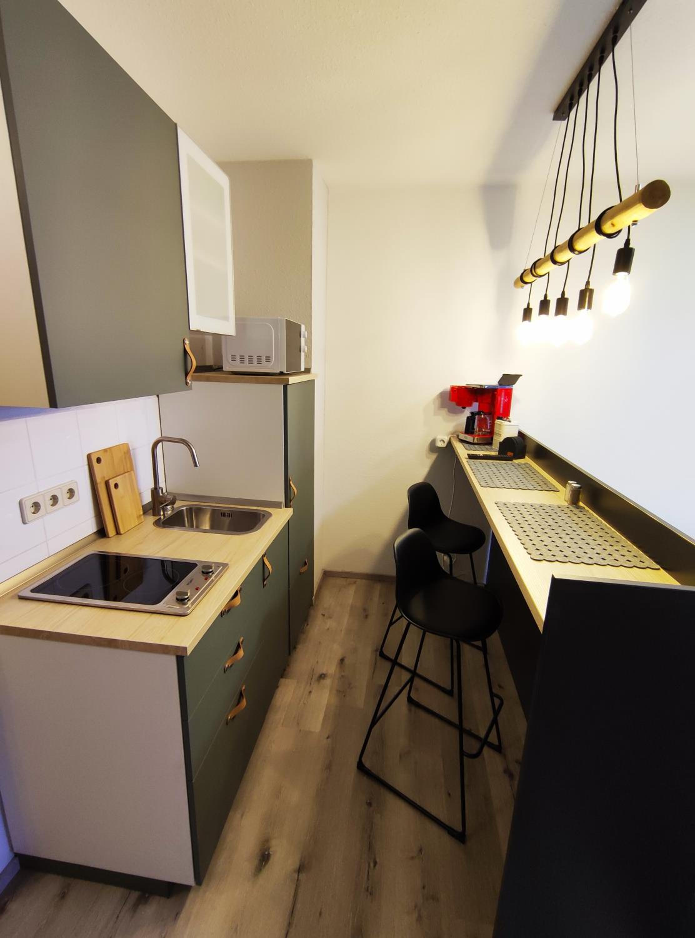 City Apartment en Chemnitz — kitchen