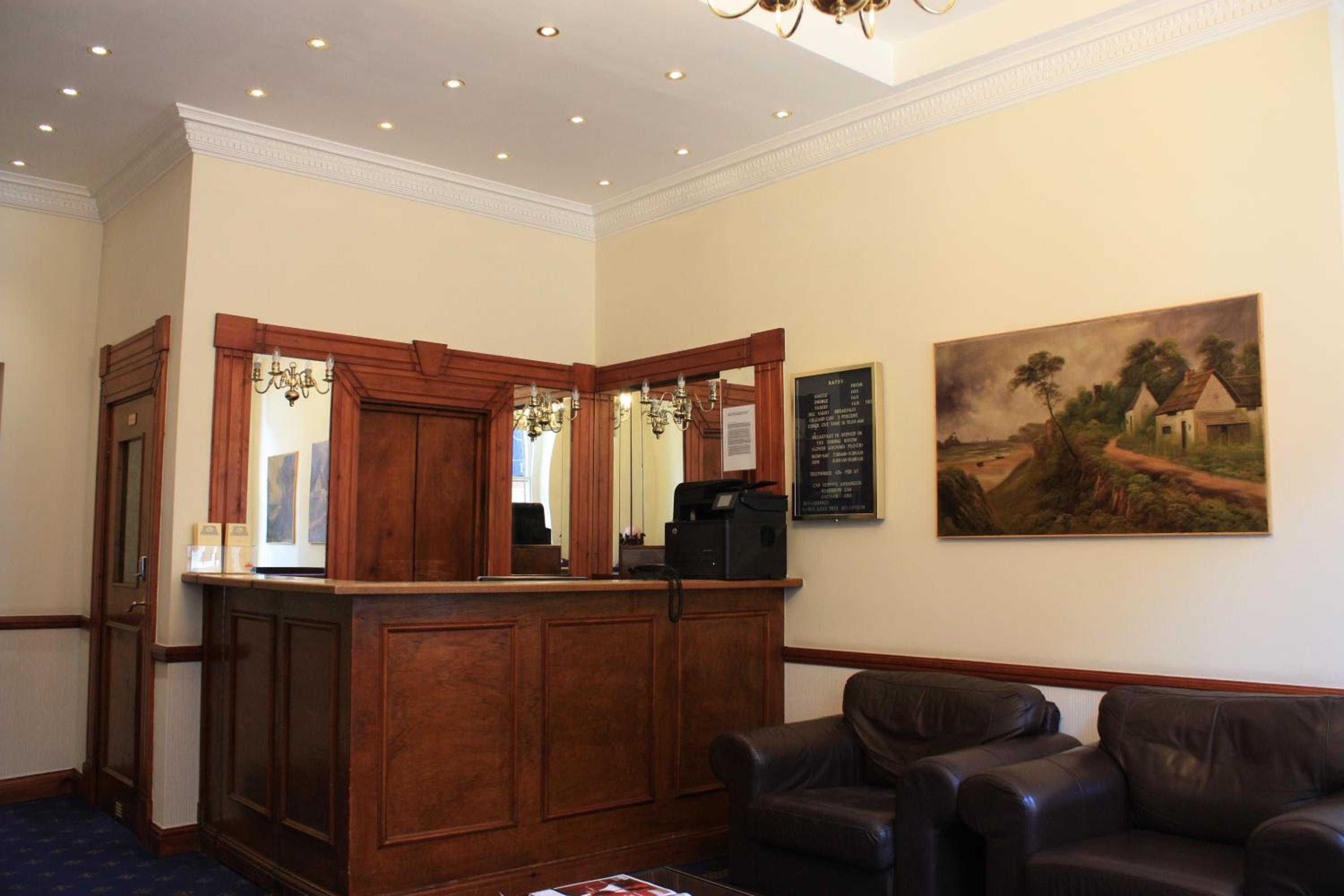 hotel reception