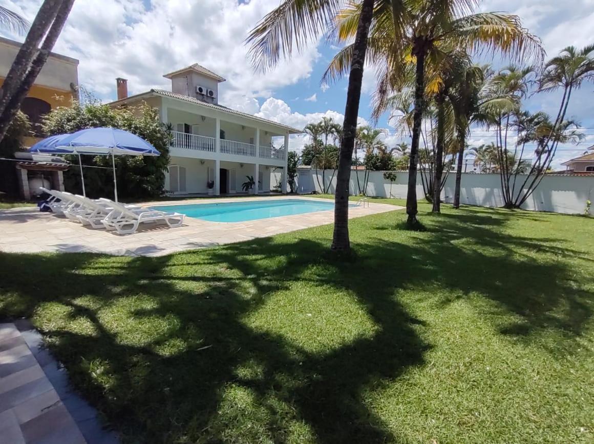 Casa Eventos e Temporada com 4 suites, piscina, churrasqueira, Wi-Fi, Ar Condicionado - Proximo Praia Mar Casado e Pernambuco - Guaruja -