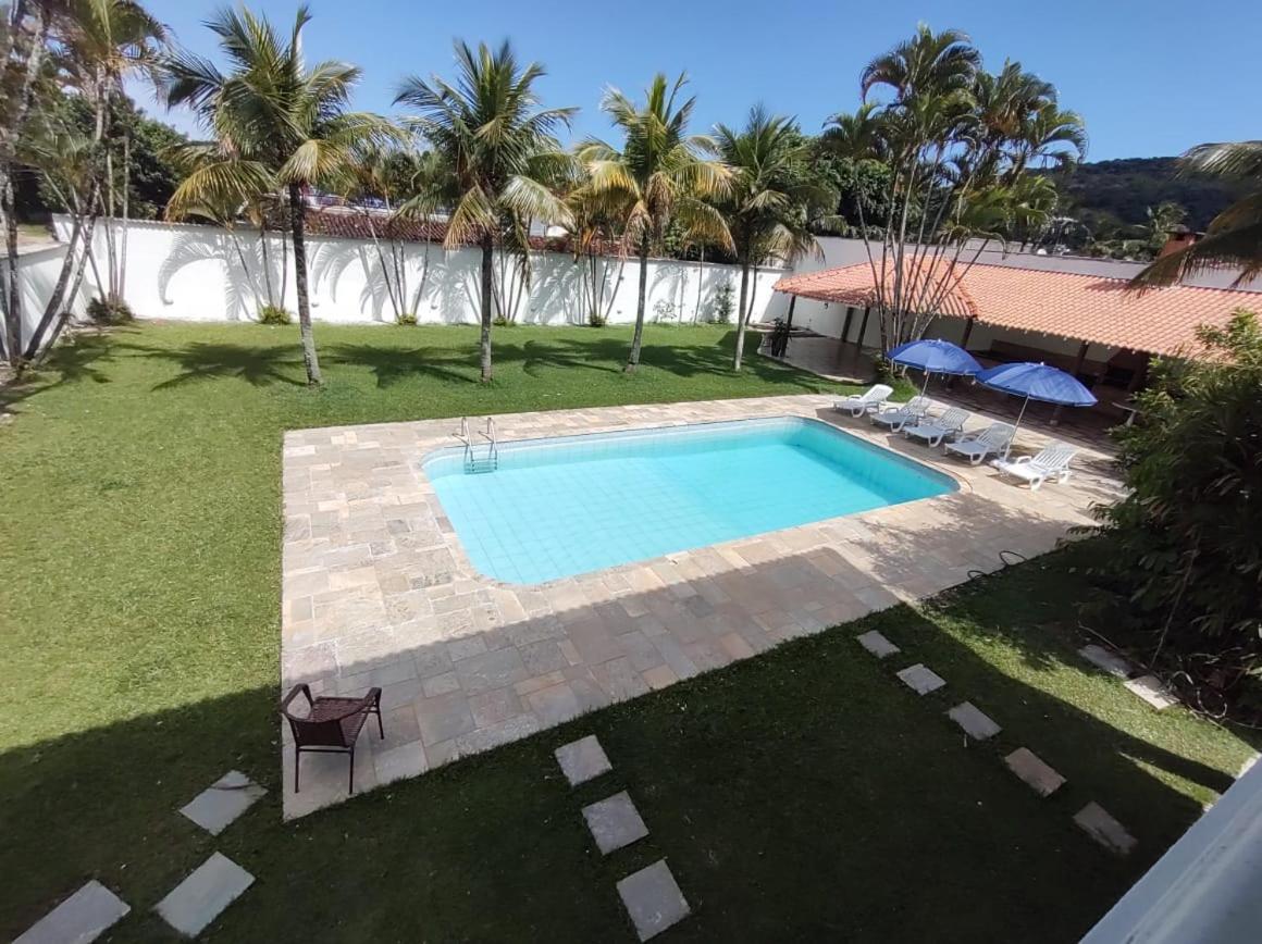 Casa Eventos e Temporada com 4 suites, piscina, churrasqueira, Wi-Fi, Ar Condicionado - Proximo Praia Mar Casado e Pernambuco - Guaruja -