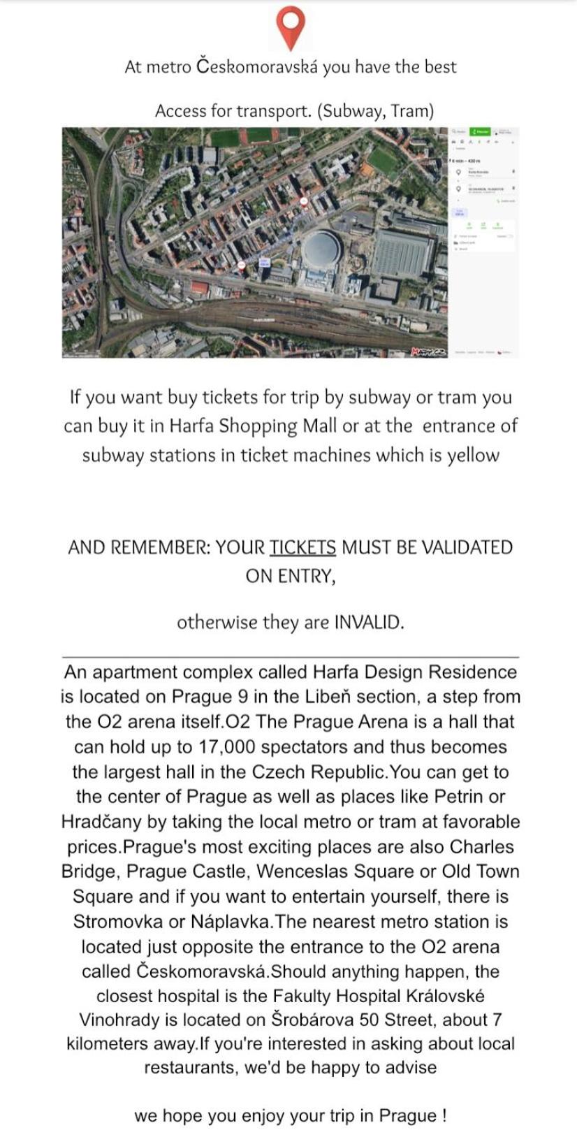 Apartment David O2 Arena Prague
