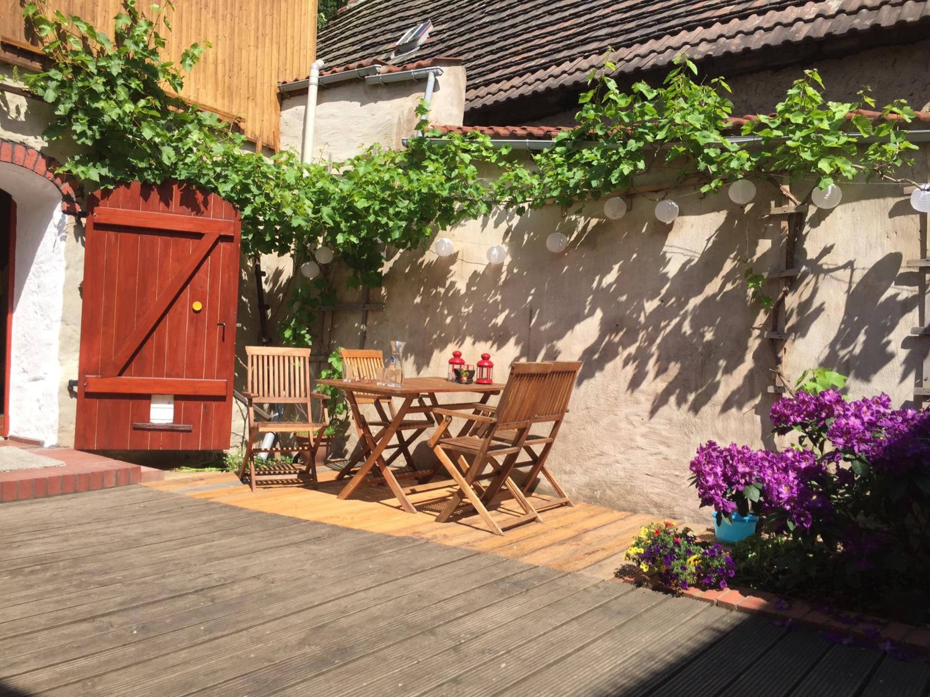 Radler Pension Wettin view 2