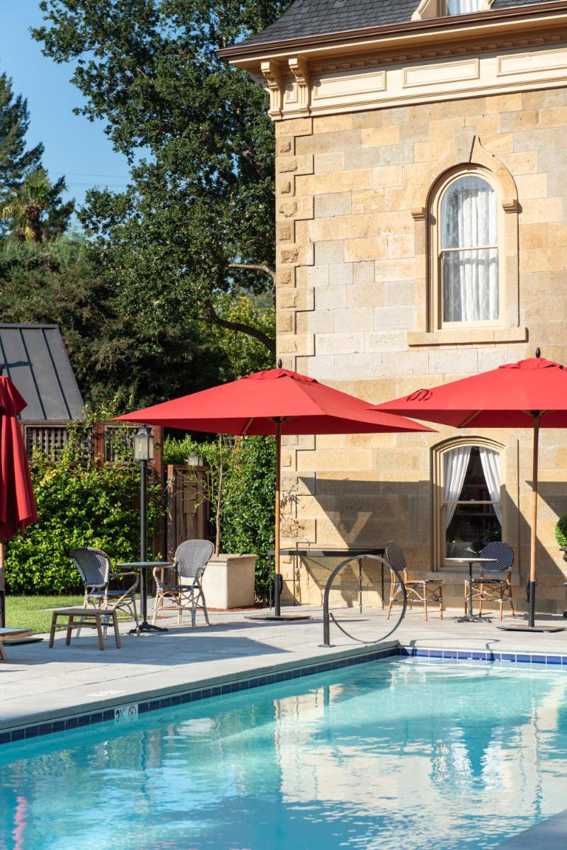 outdoor BBQ area