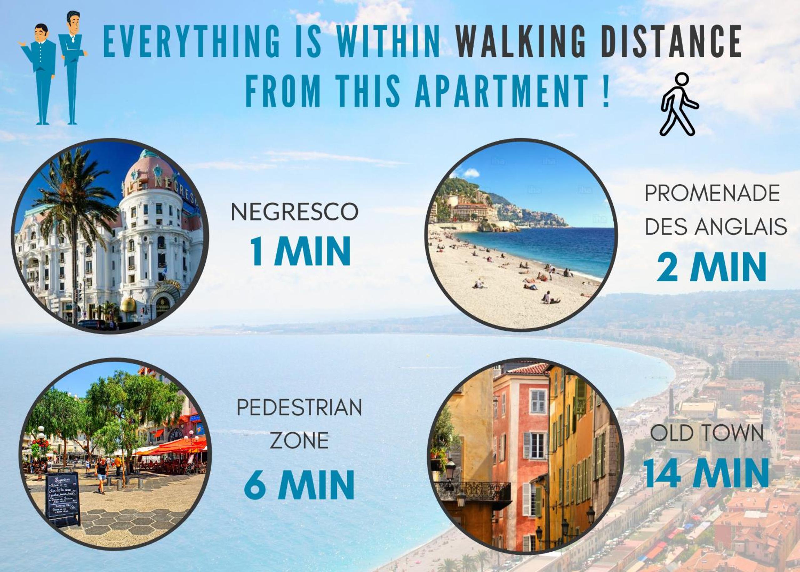 Nestor&Jeeves - BEACH COTTAGE TERRACE - Central - Very close sea - Top floor