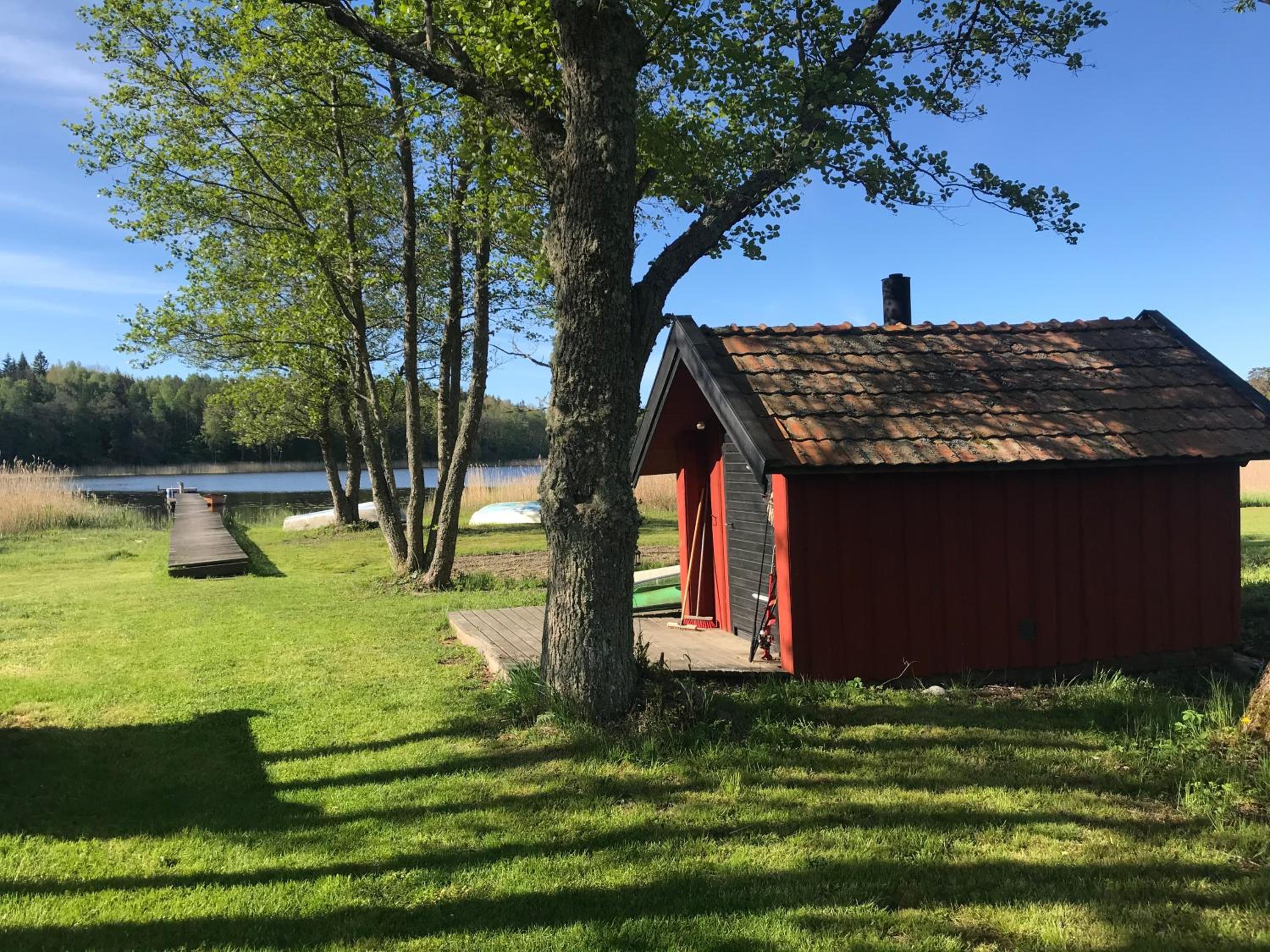 Nice holiday house at horse farm with lake and sauna view 3