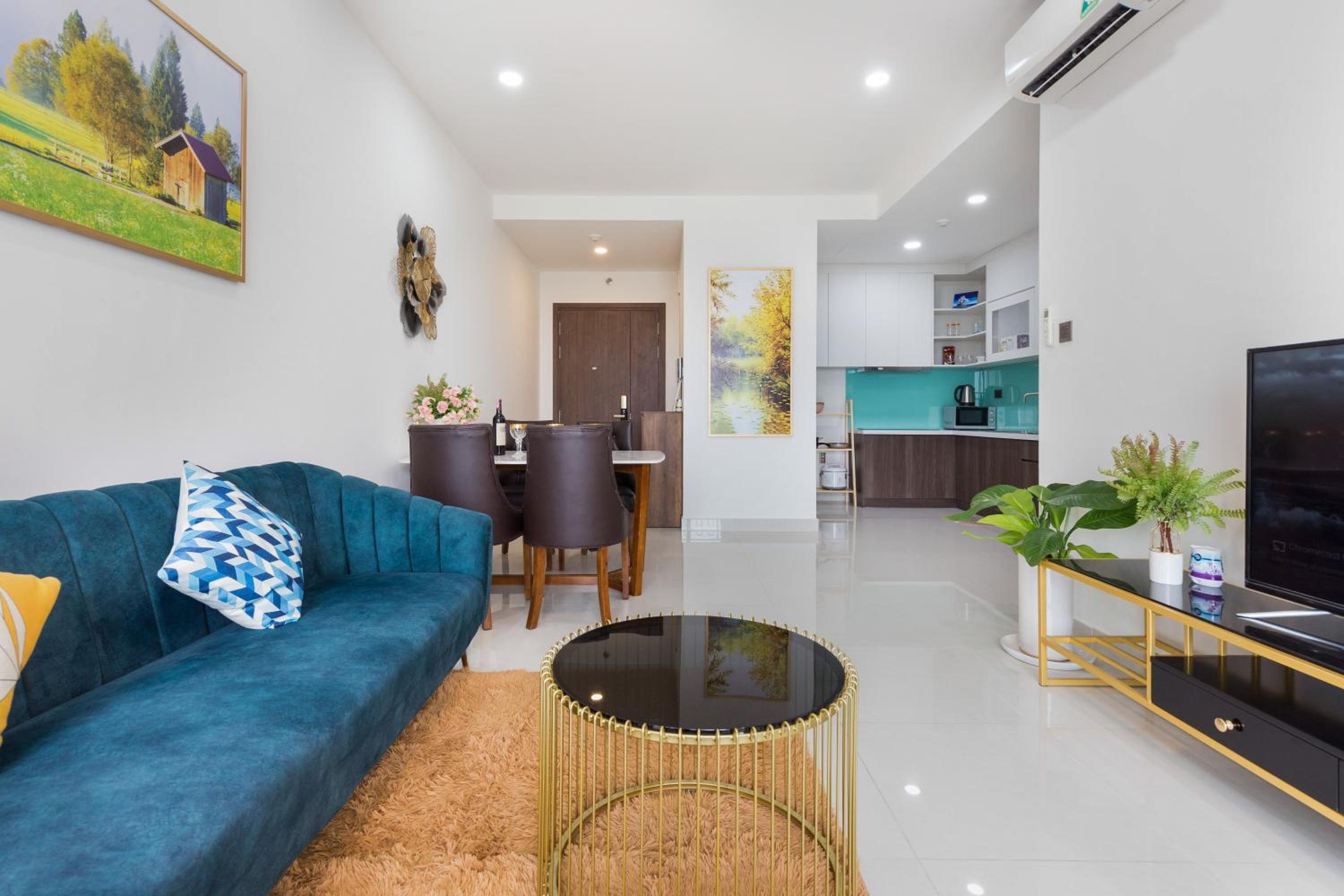 Saigon Royal Apartment 2 bedrooms amazing view for over 30 nights