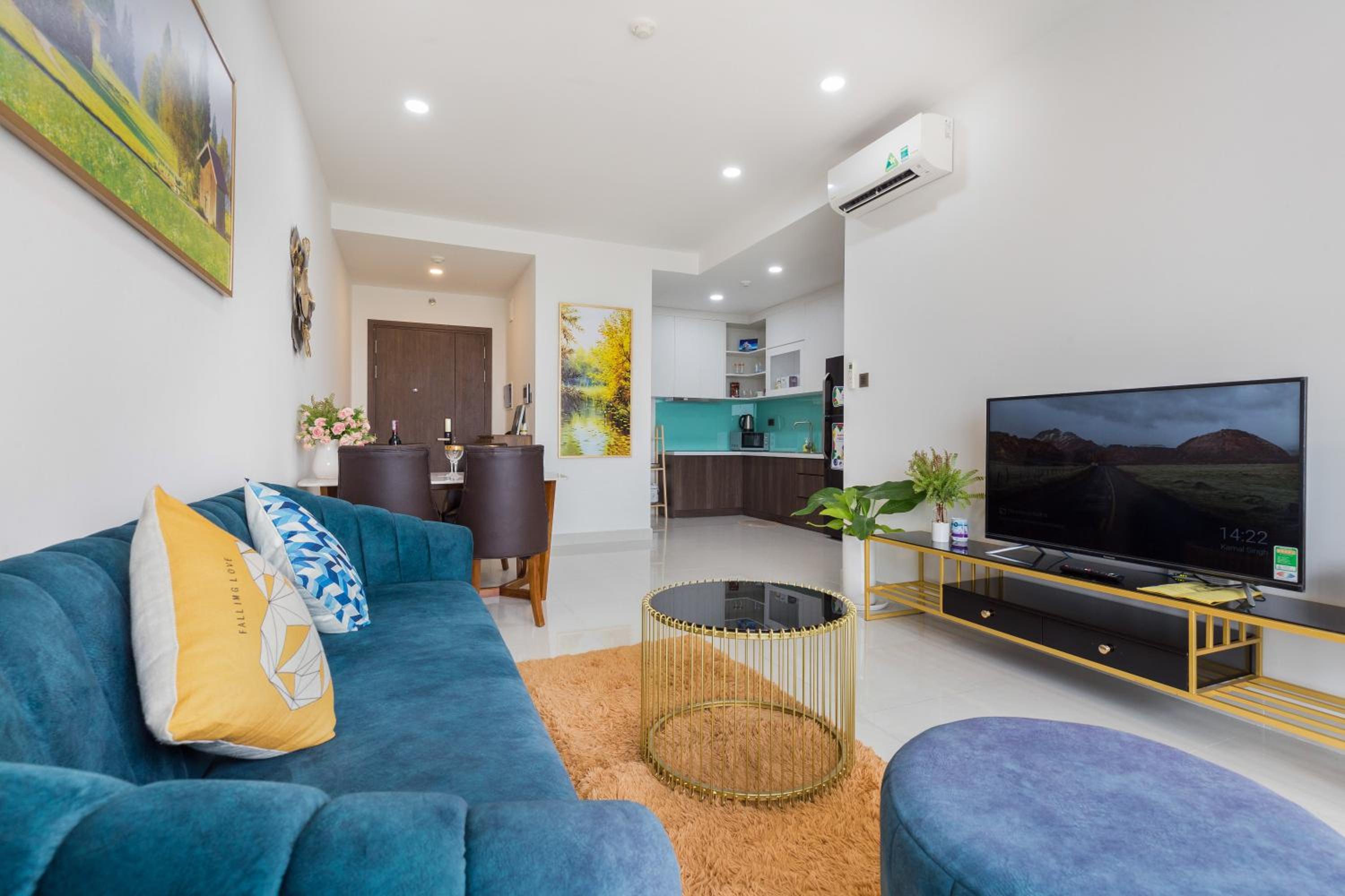 Saigon Royal Apartment 2 bedrooms amazing view for over 30 nights
