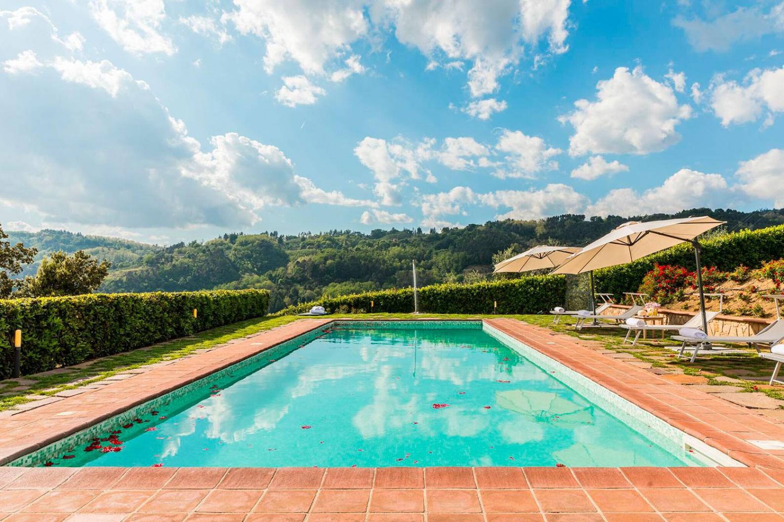 Villa Armonia Toscana - Teloni view 4