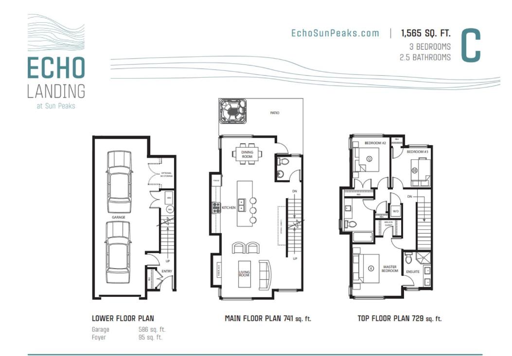 Sun Peaks Vacations - Spacious Modern Ski-in Ski-out with Hot Tub Townhouse - Property Image 7
