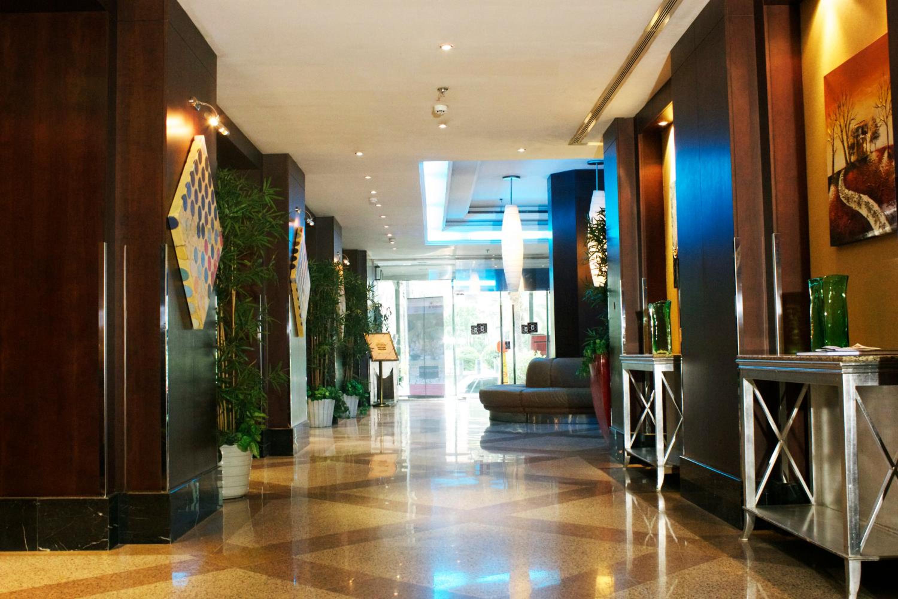hotel reception