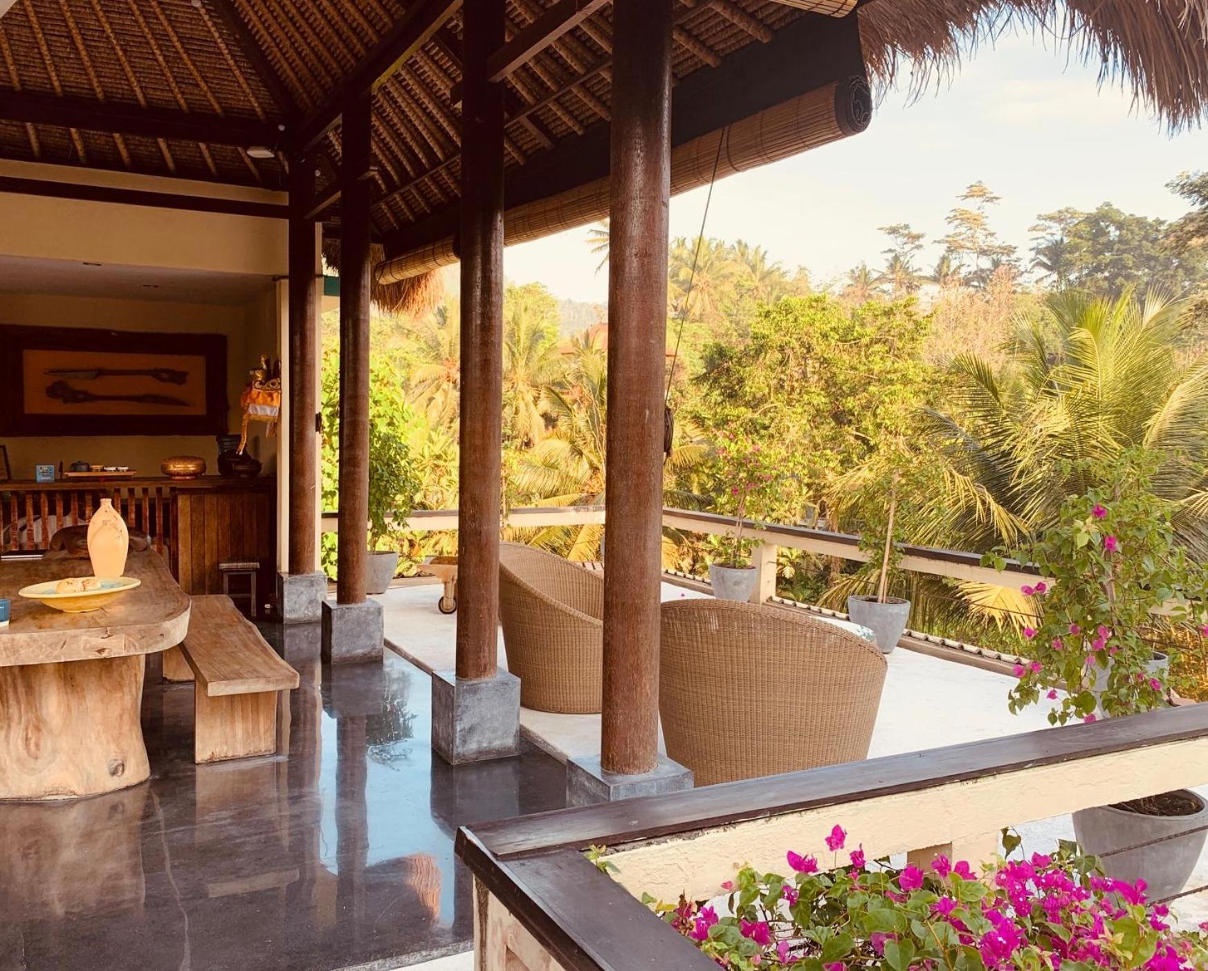 Surya Shanti Villa Sidemen view 2
