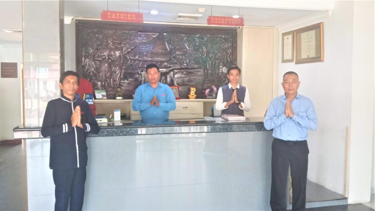 hotel reception