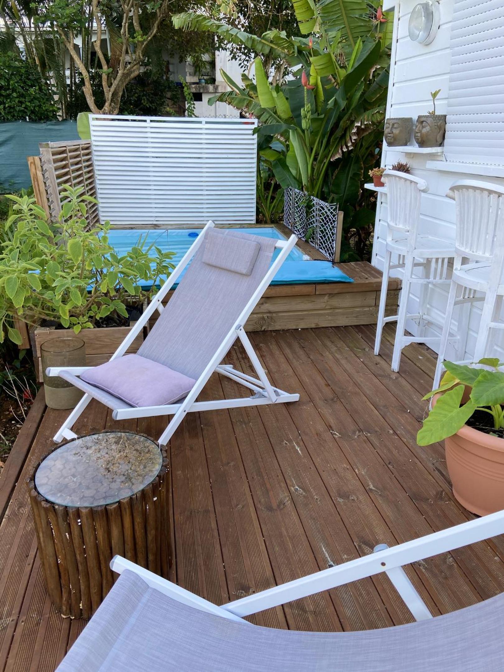 "Villa pittoresque au Moule avec piscine privee"