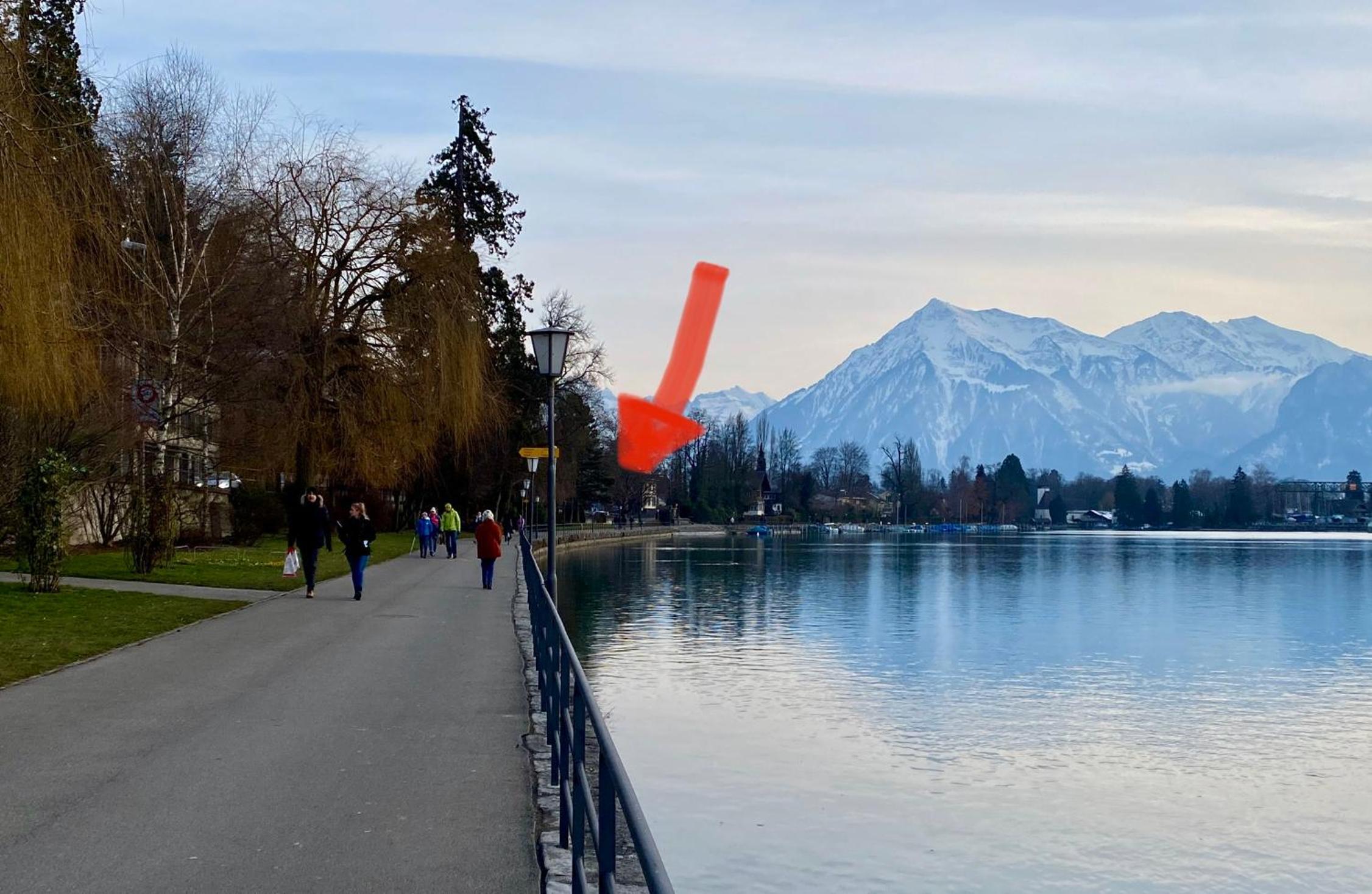 Charming Apartment-Walk to Old Town, Thun view 3