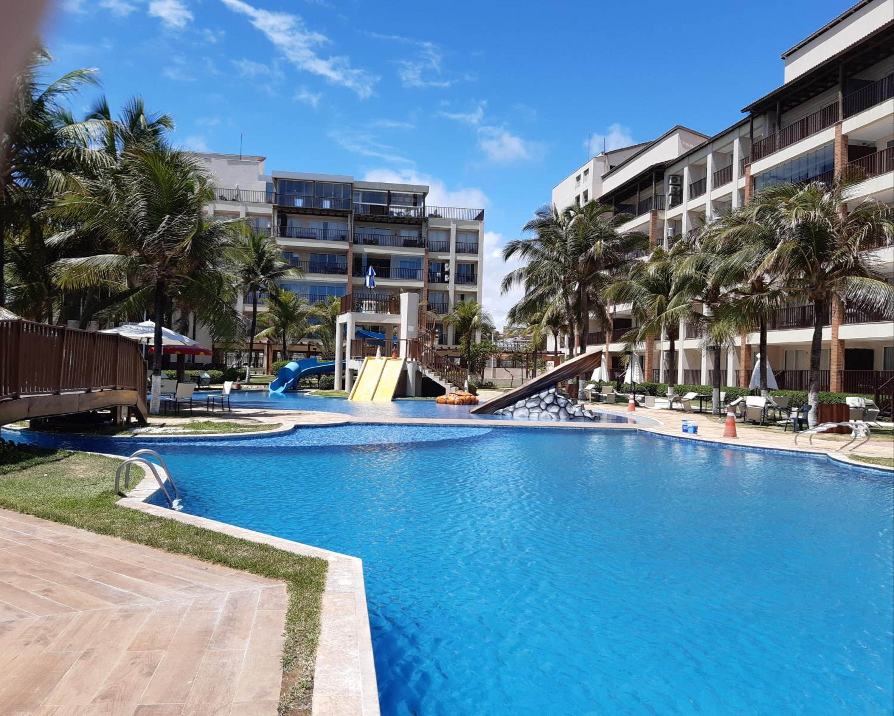Beach Living - Porto das Dunas - Ap Terreo 200m Beach Park PÉ NA AREIA