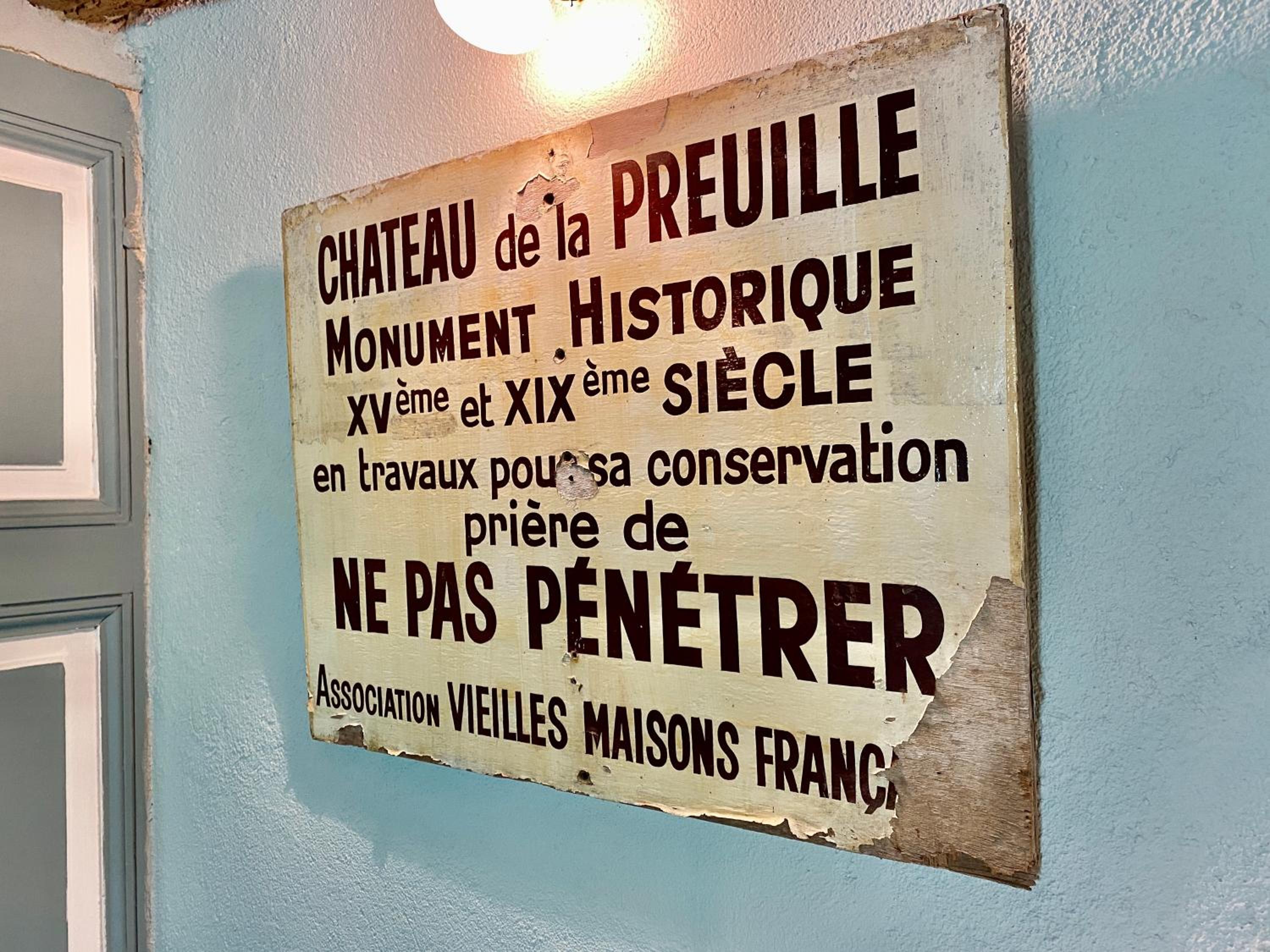Chateau de la Preuille Gites