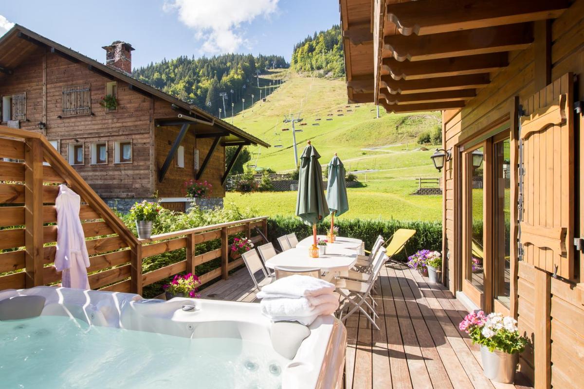 Simply Morzine - Chalet Carving view 2