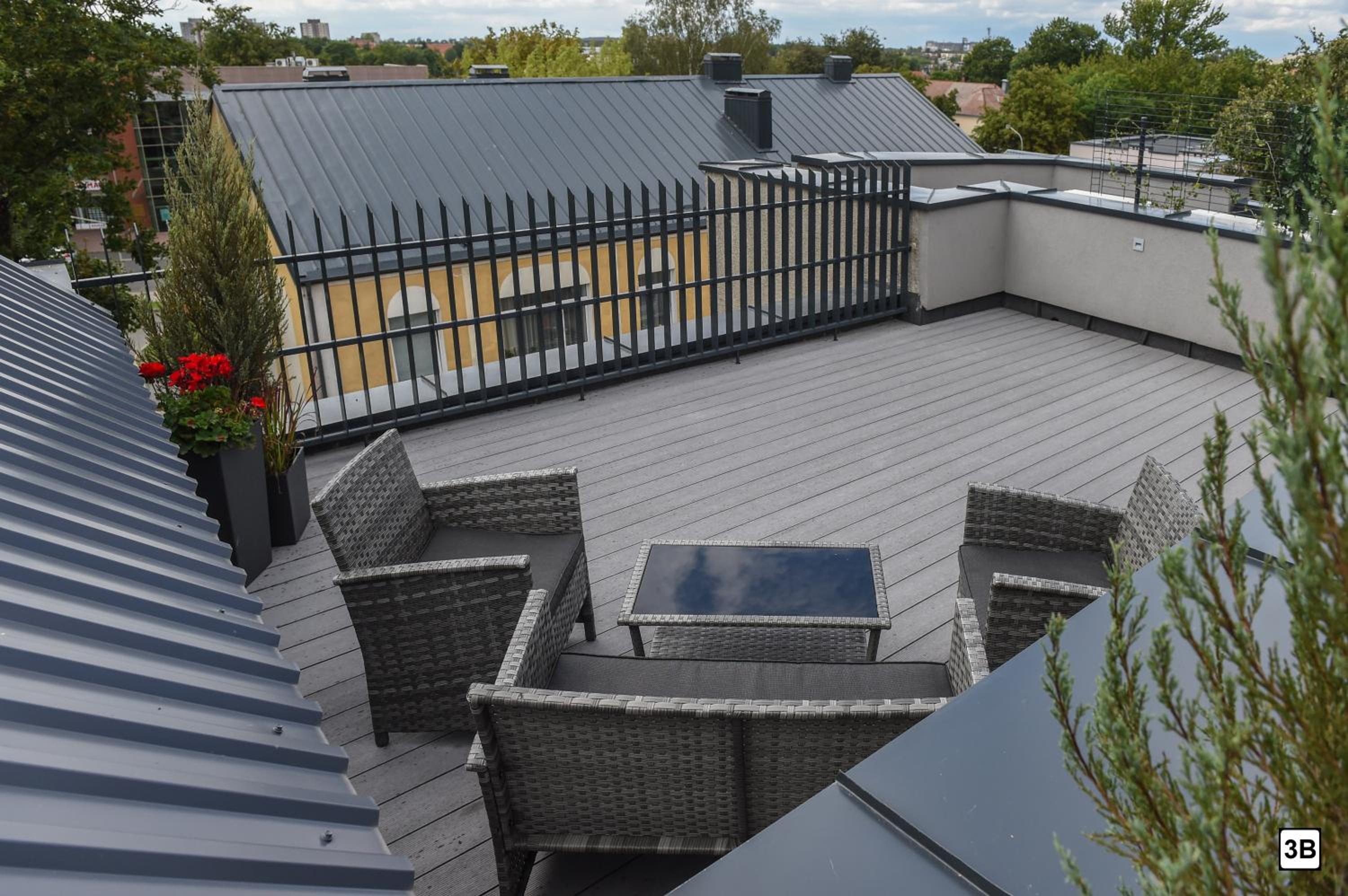 Roof terrace apartment