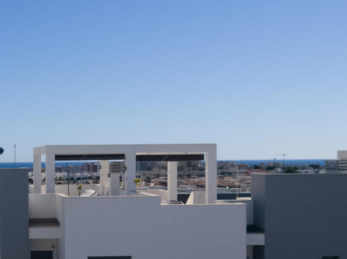 Oasis Beach 8 Top floor apartment in Torrevieja Punta Prima view 2