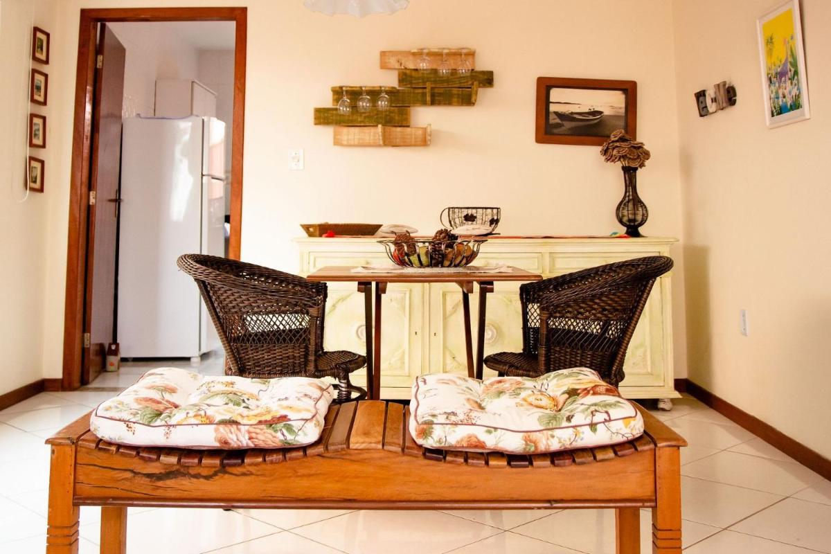 Casa próxima a praia de Costazul - WIFI 200MB - Garagem - 2 Quartos - Cozinha equipada - Churrasqueira