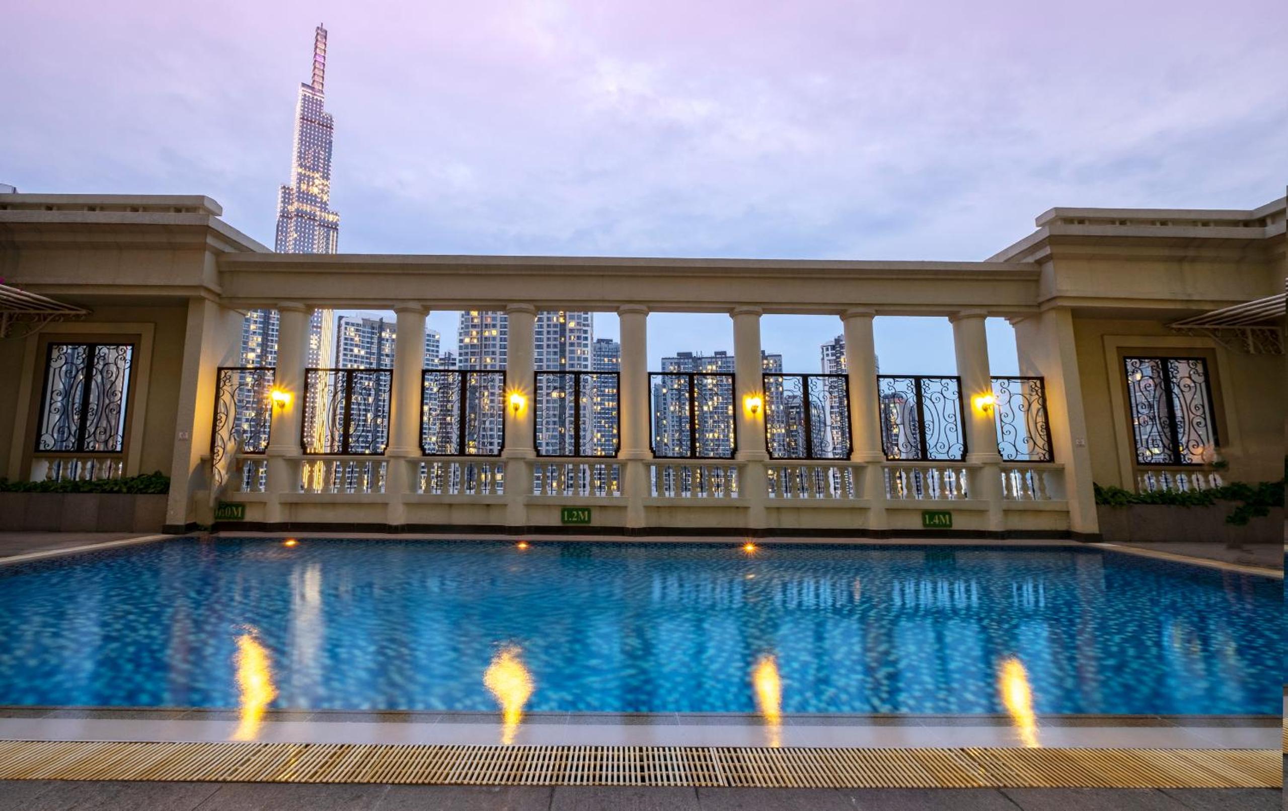 Chung cư the manor 2 phòng 38m2 view lầu cao nhìn ra thành phố