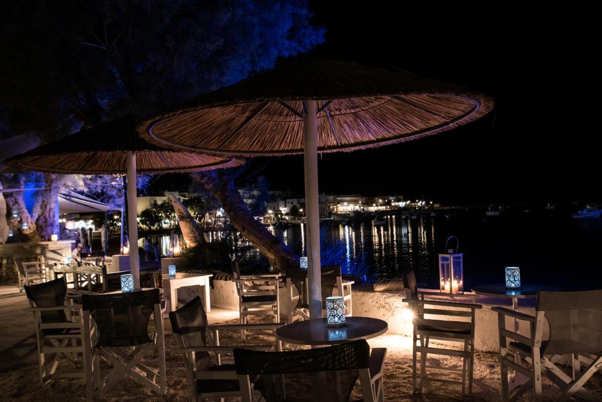 outdoor BBQ area