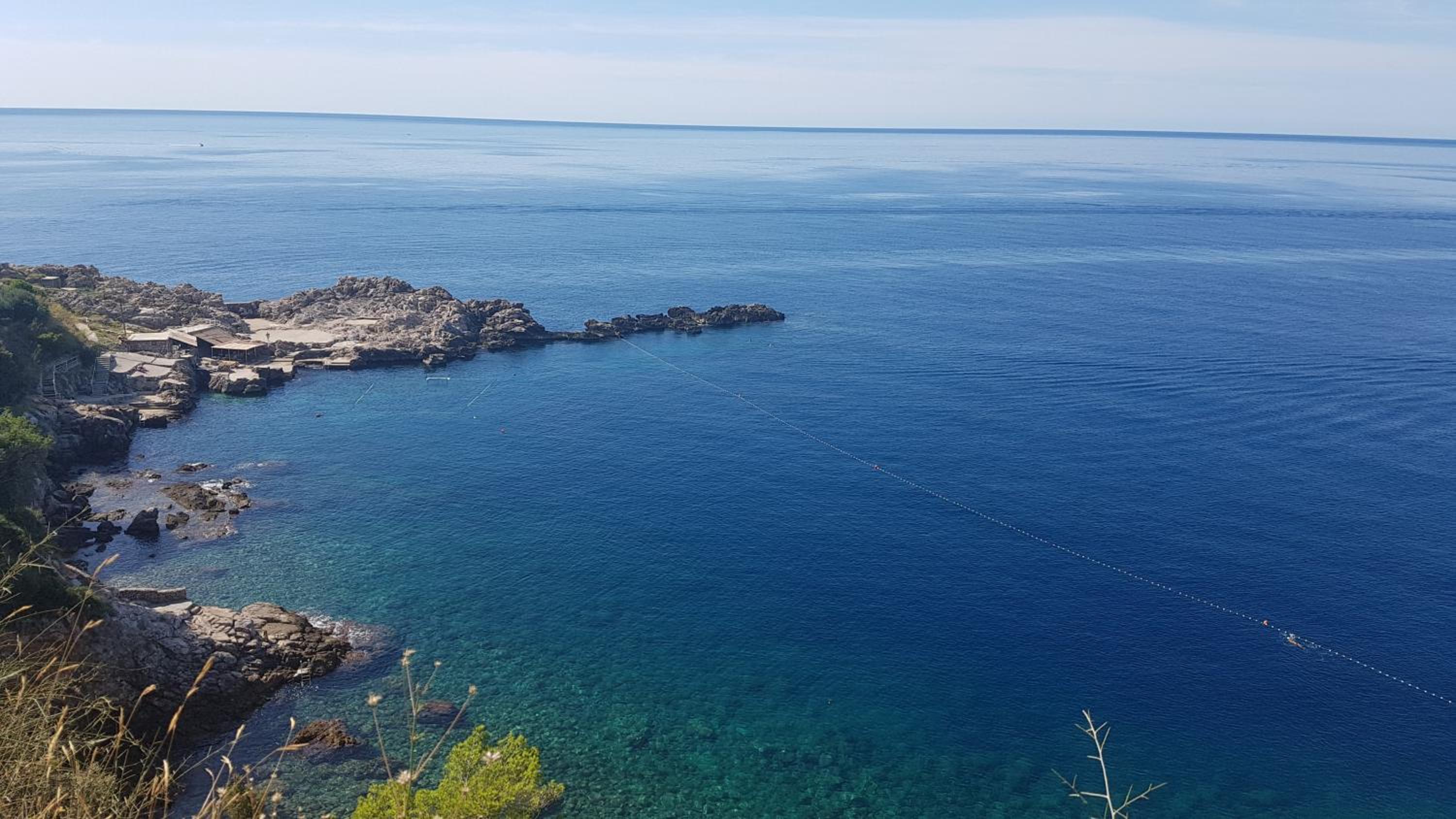 Apartment Gradac with garden next to beach and Old Town