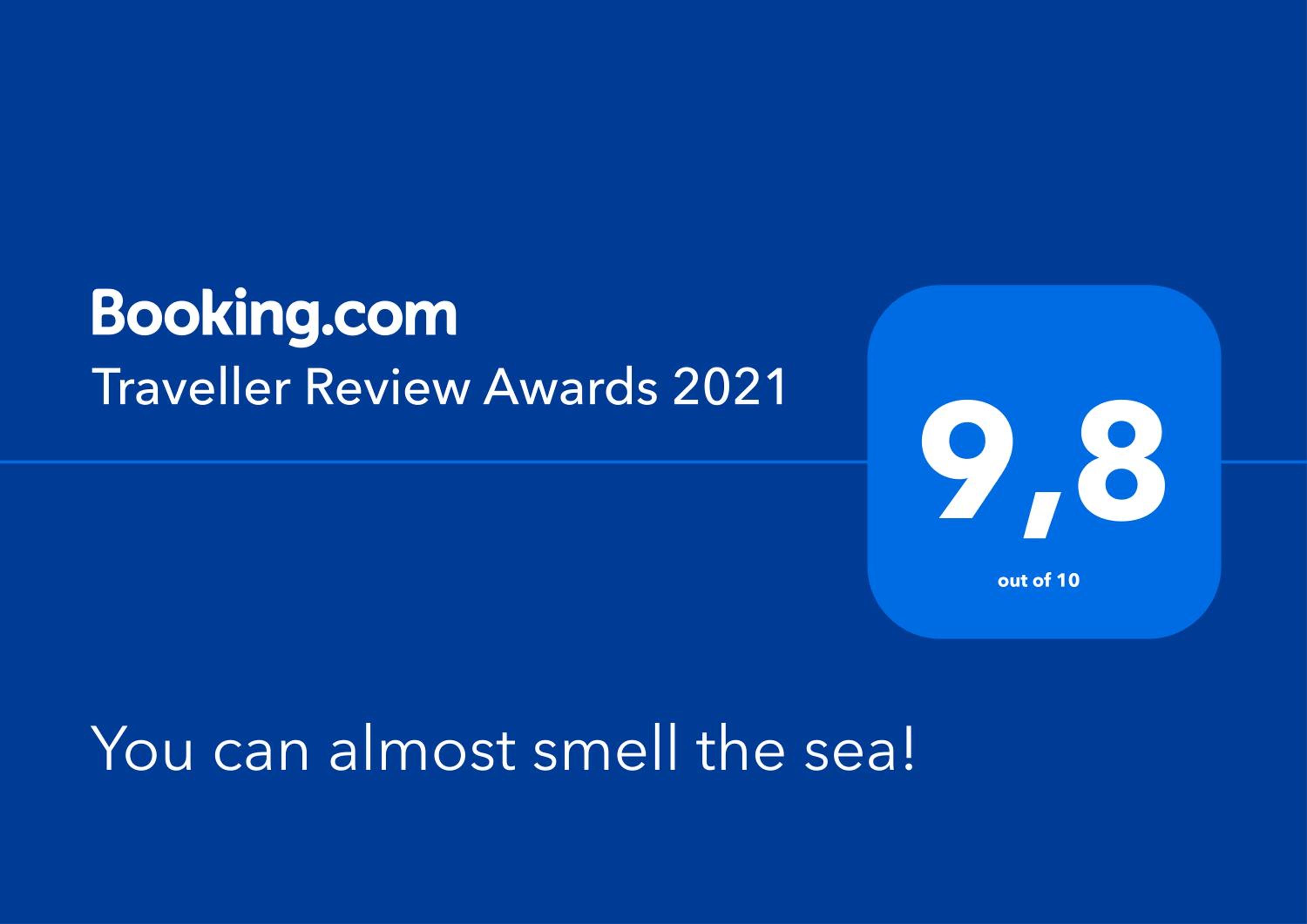 You can almost smell the sea!