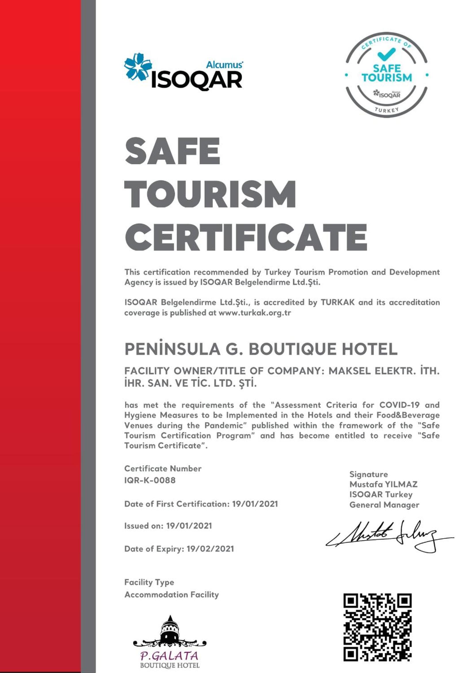 P Galata Hotel - Special Category - Image 18