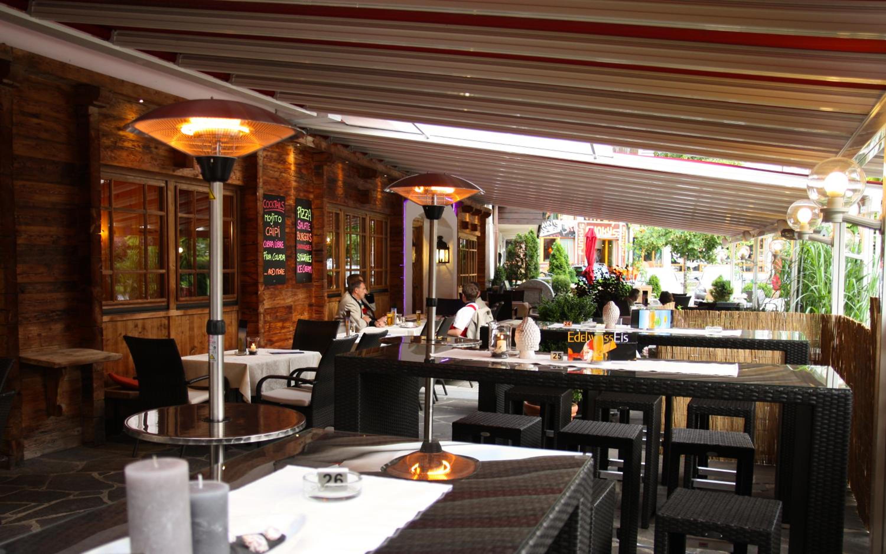 edelweiss lounge restaurant hotel pizza cafe billard gasthof