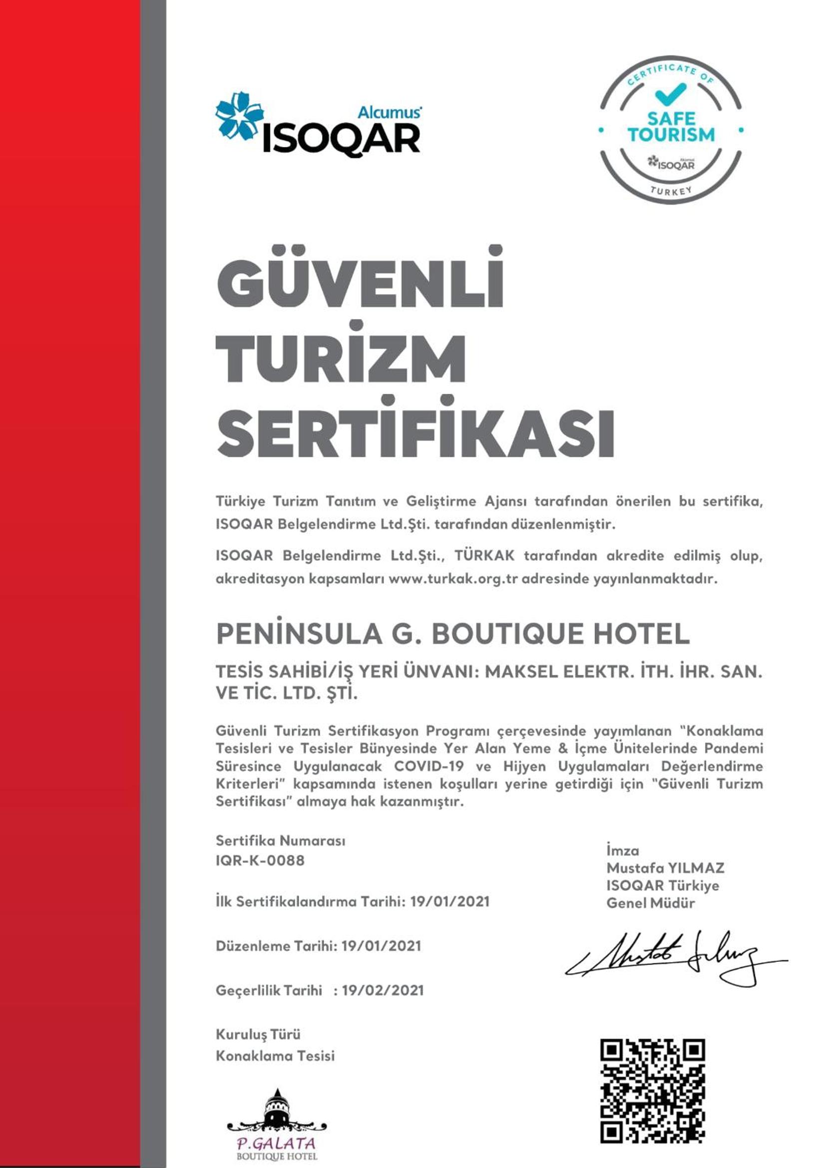 P Galata Hotel - Special Category - Image 17