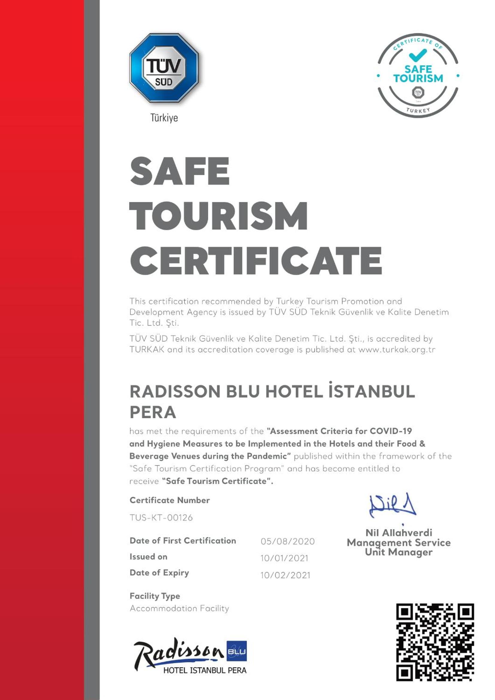 Radisson Blu Hotel Istanbul Pera - Image 68