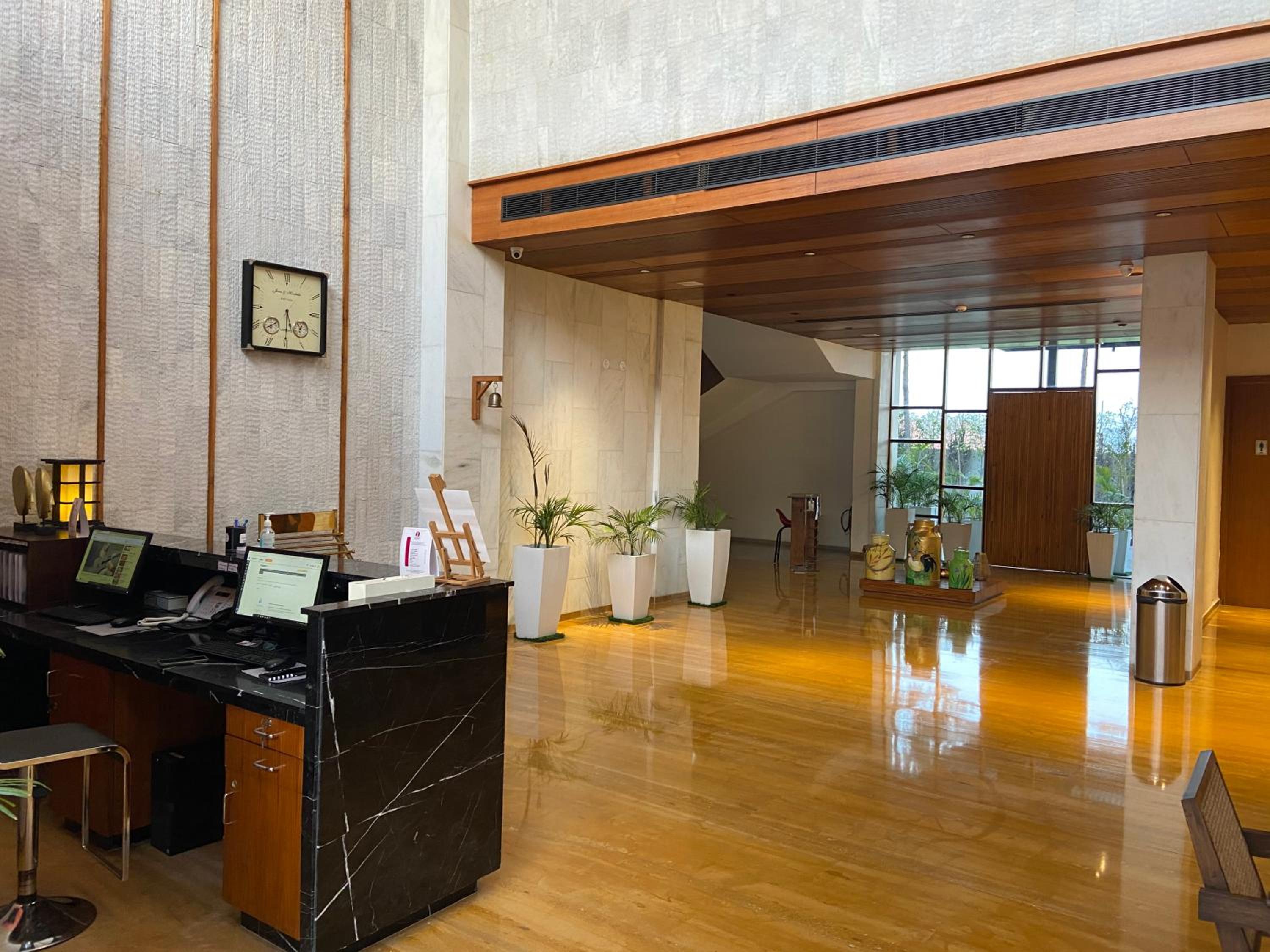 hotel reception