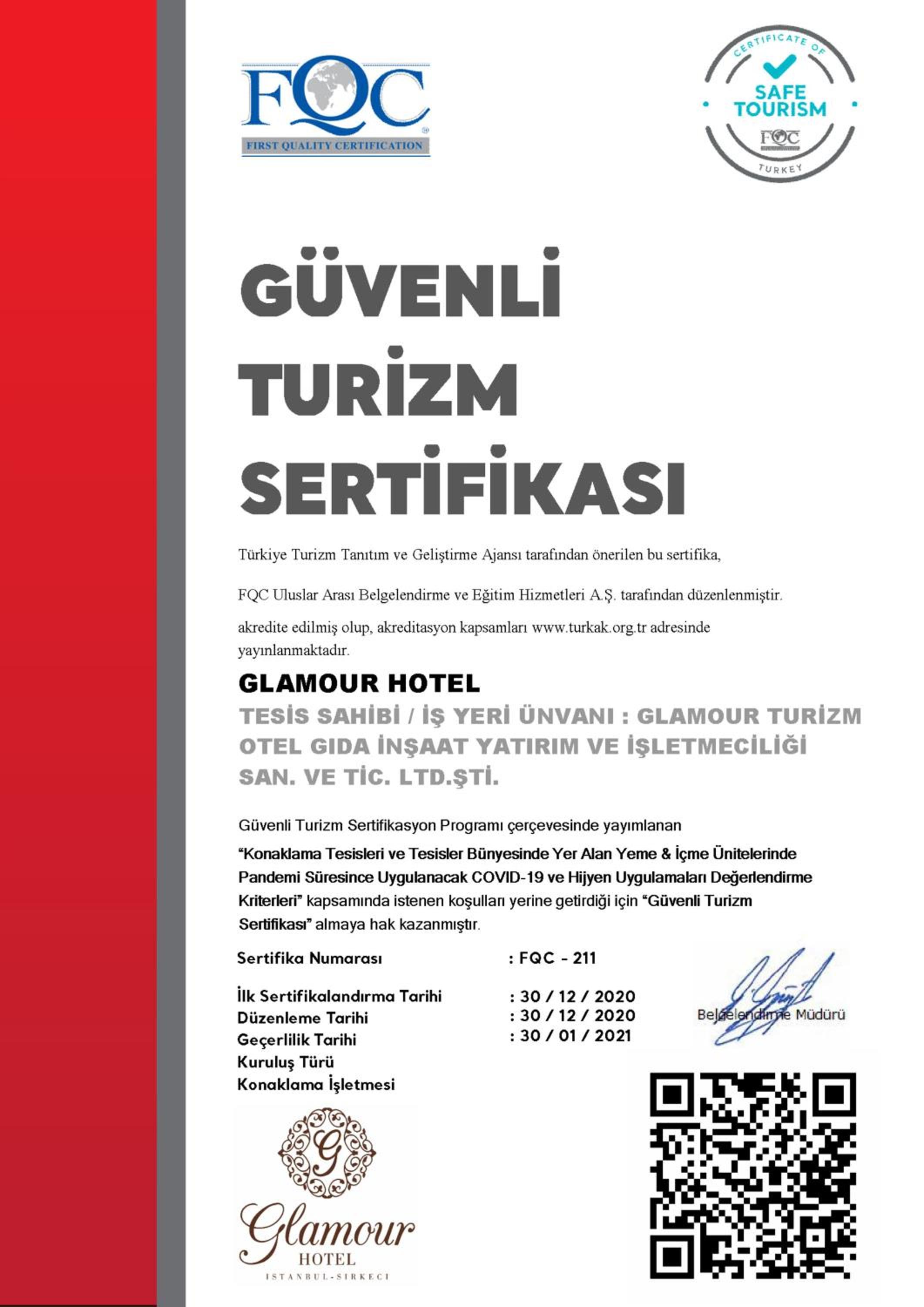 Glamour Otel İstanbul Sirkeci - Image 21