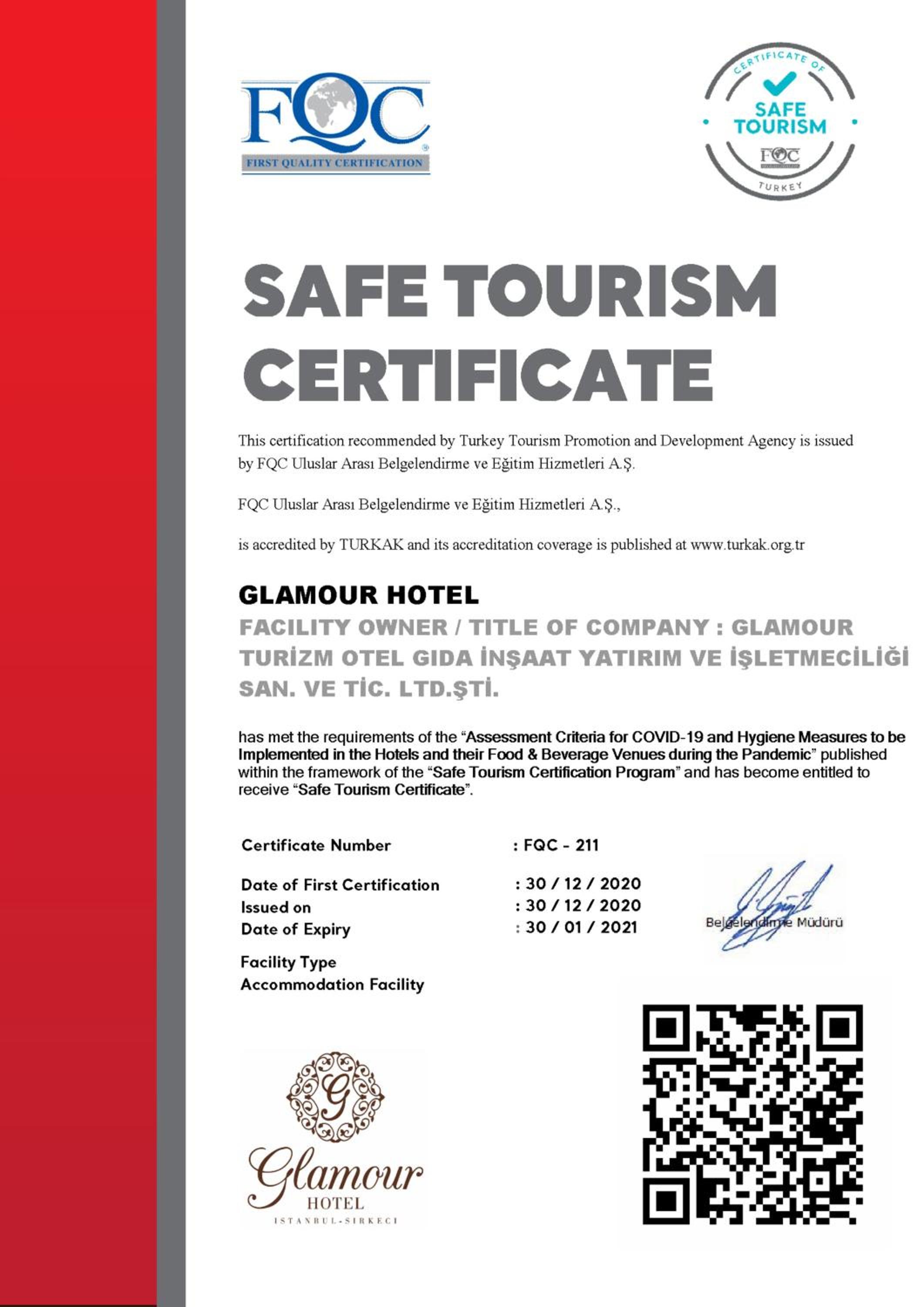 Glamour Otel İstanbul Sirkeci - Image 22