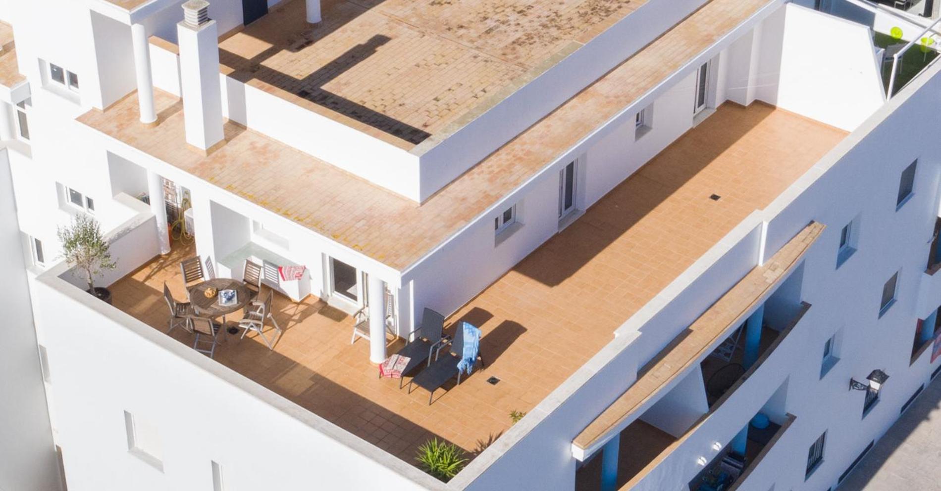 Terraza Trafalgar Apartamento tipo penthouse con enorme terraza y vistas al mar