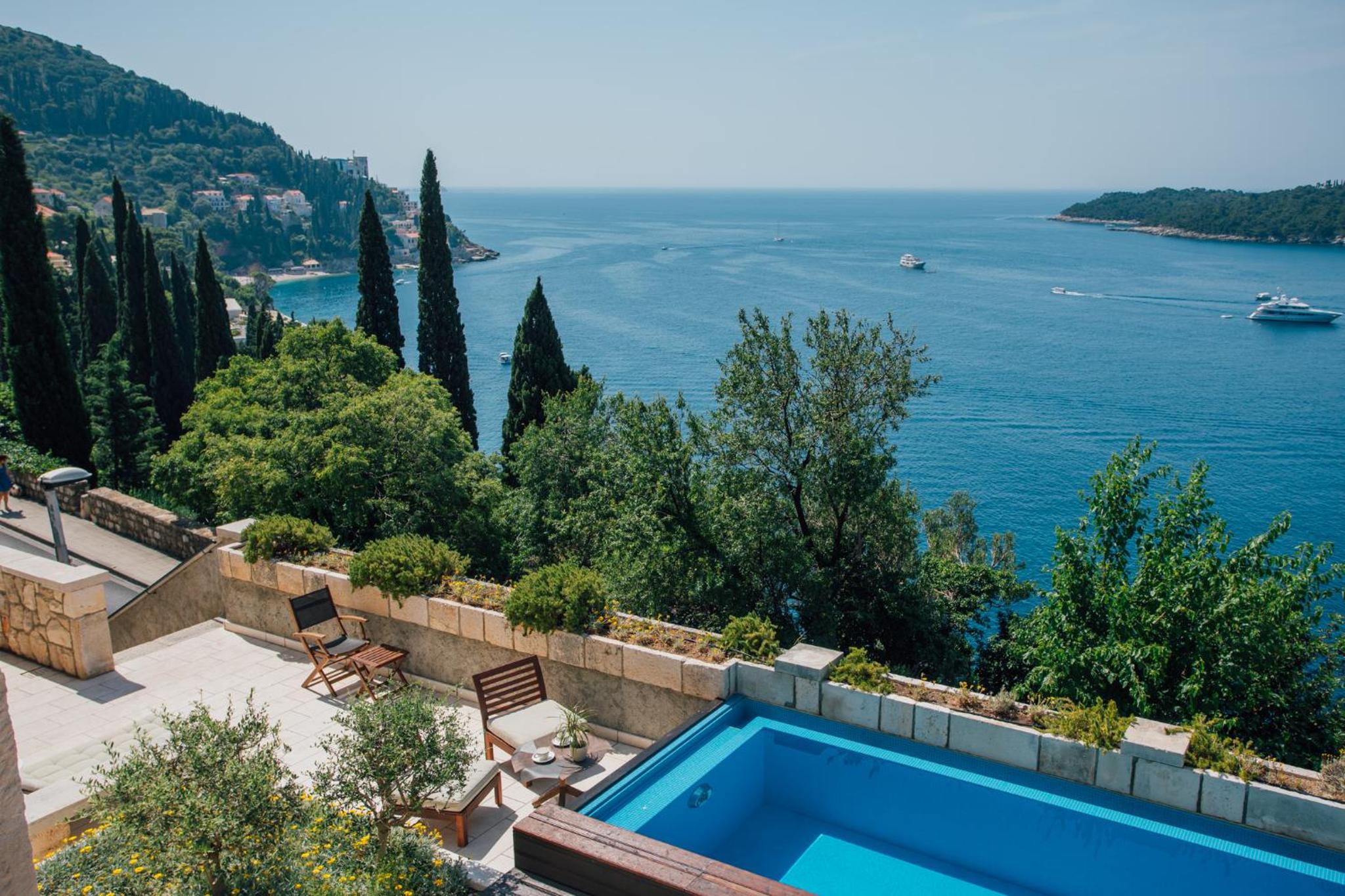 Breathtaking Dubrovnik Views Villa Grande Bukovca Beautiful 5 Bedrooms