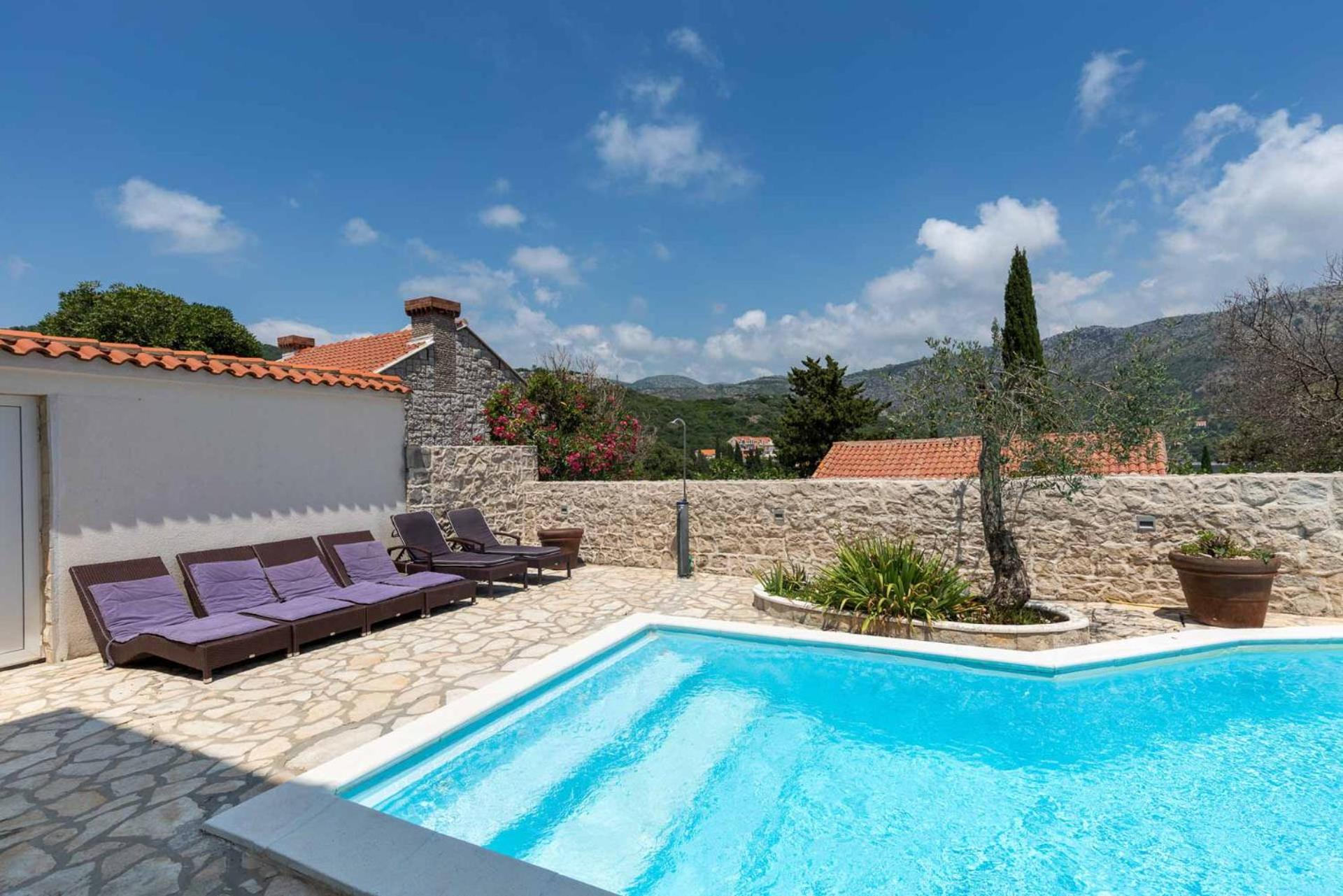 Stunning Dubrovnik Villa 9 Bedrooms Villa Zaton Deluxe Amazing Sea Views view 5