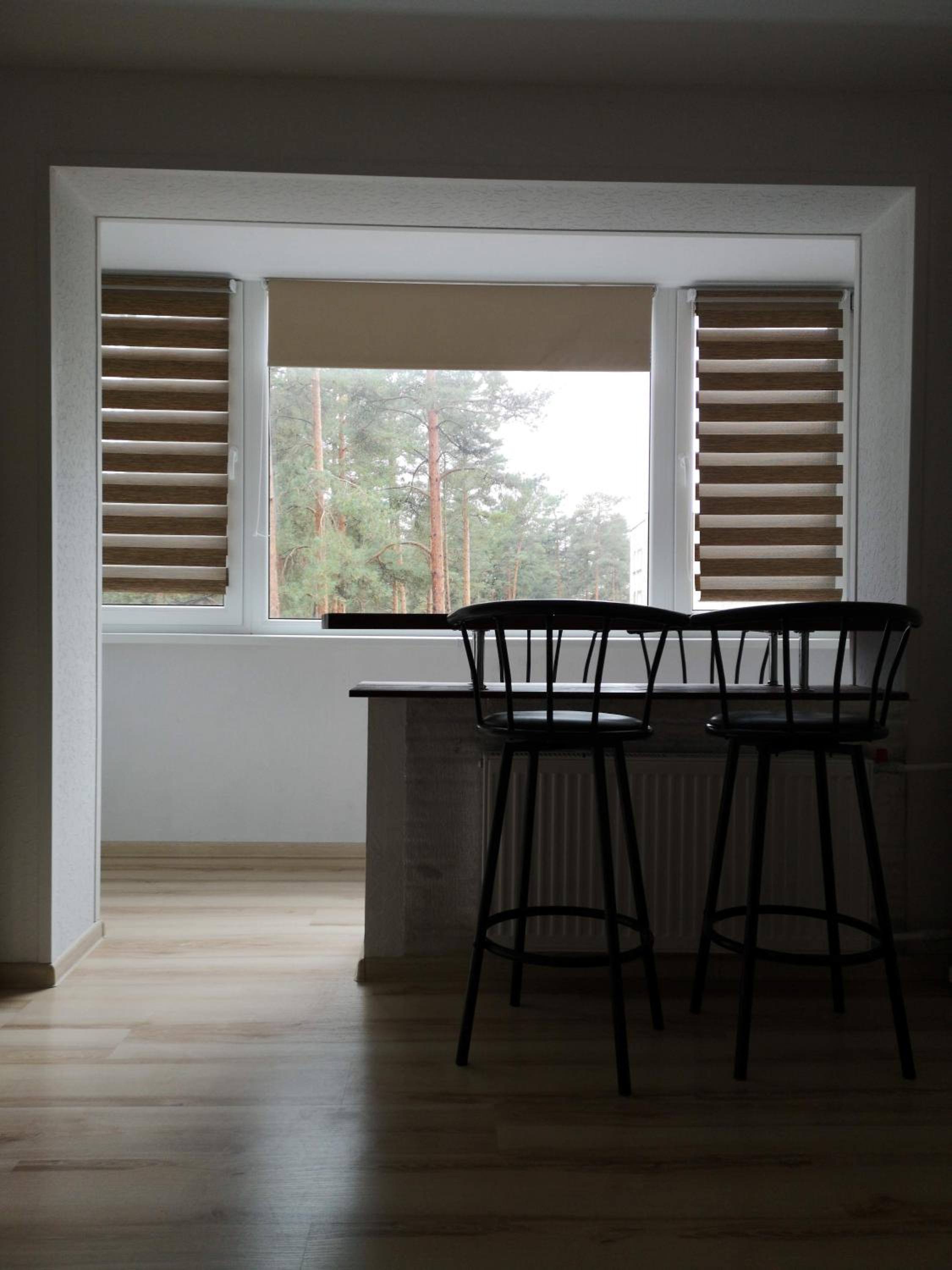 Light one room apartment view 2