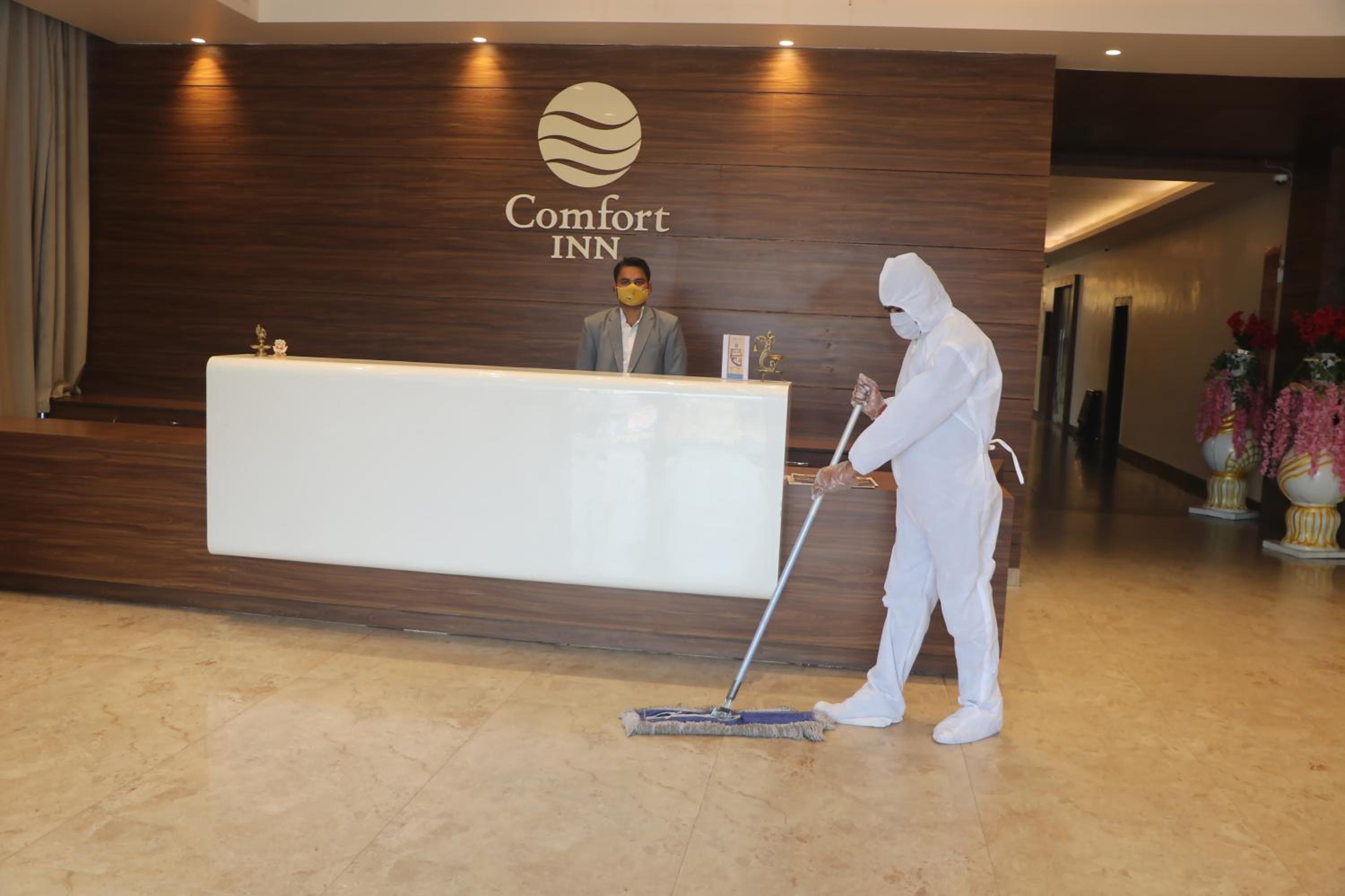 hotel reception
