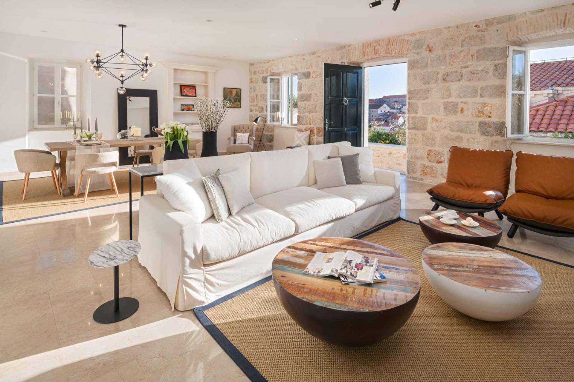 Sensational Dubrovnik Villa Villa Filia 4 Bedrooms Overlooking Dubrovnik City Walls Old Town