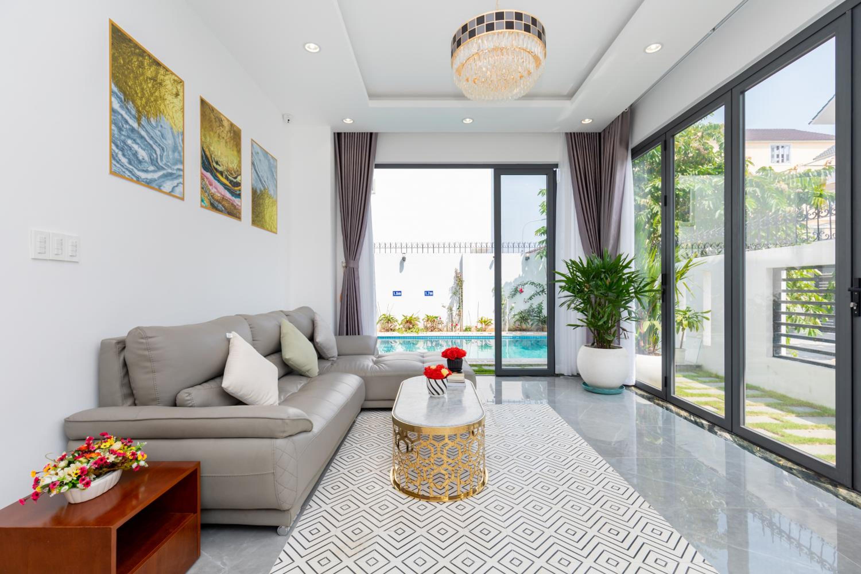 Palm Villa 31 - 8 Phòng Ngủ Khu Nghĩ Dưỡng Cao Cấp view 3