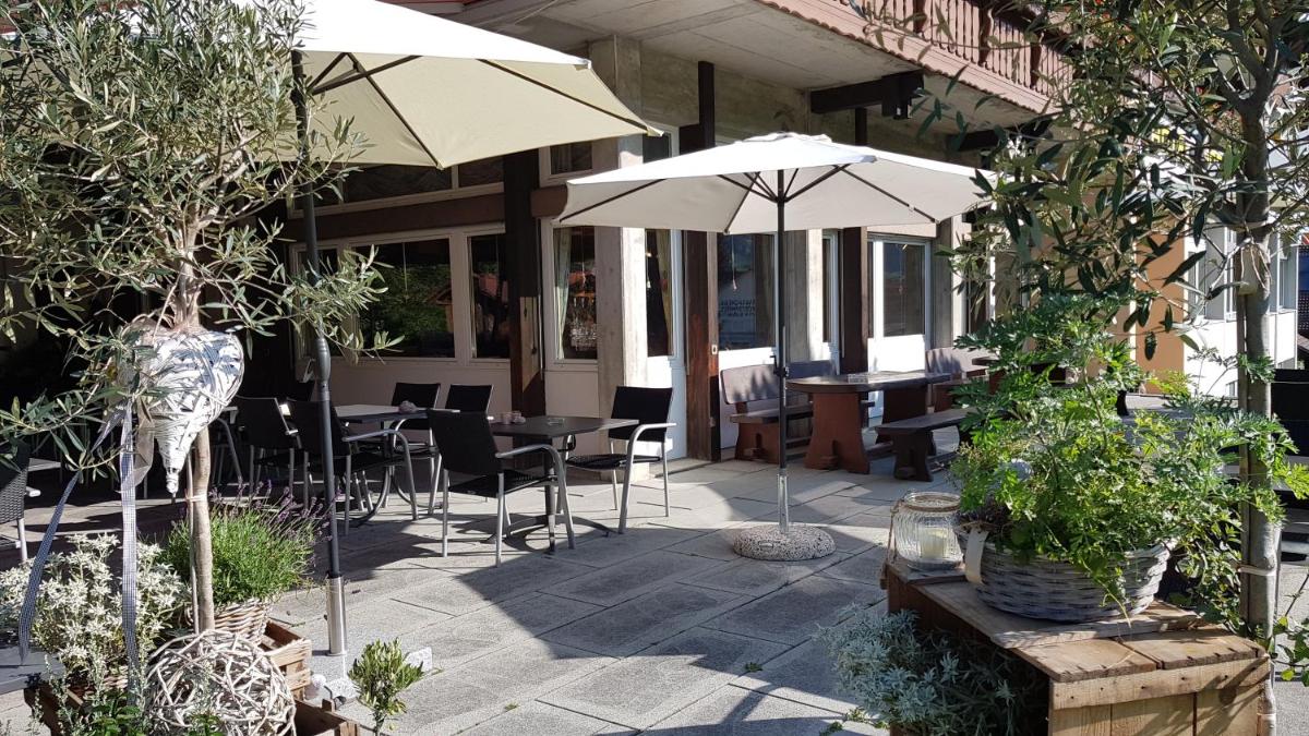 outdoor BBQ area