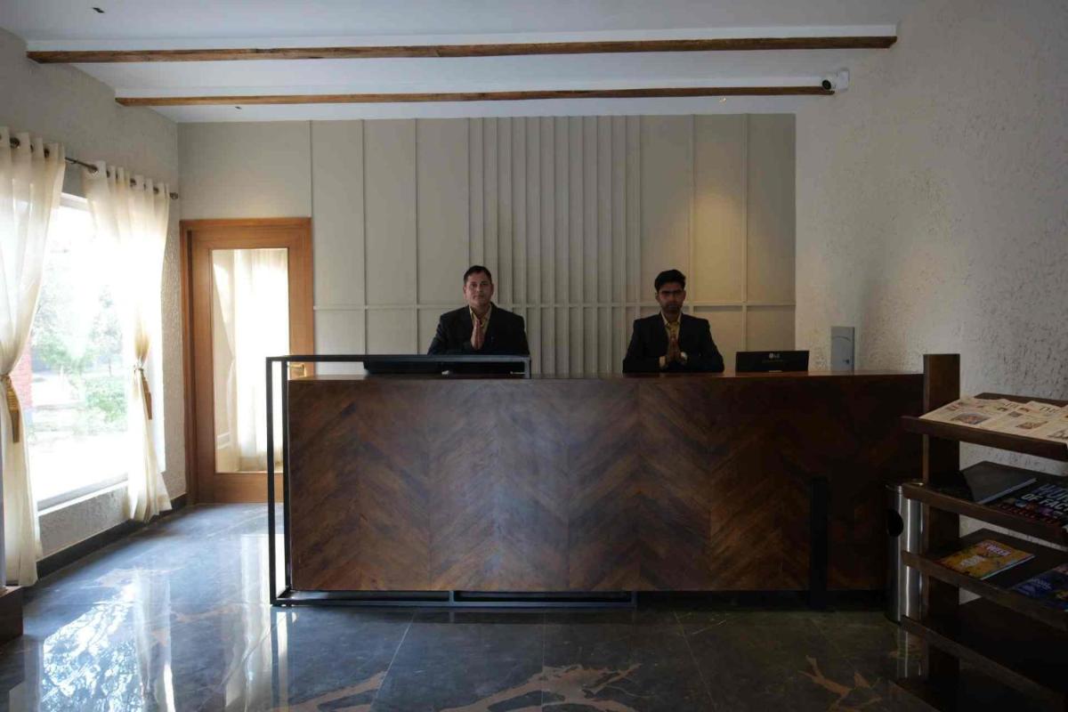 hotel reception