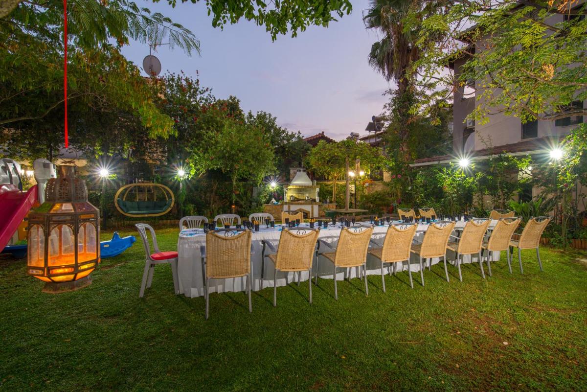 outdoor BBQ area