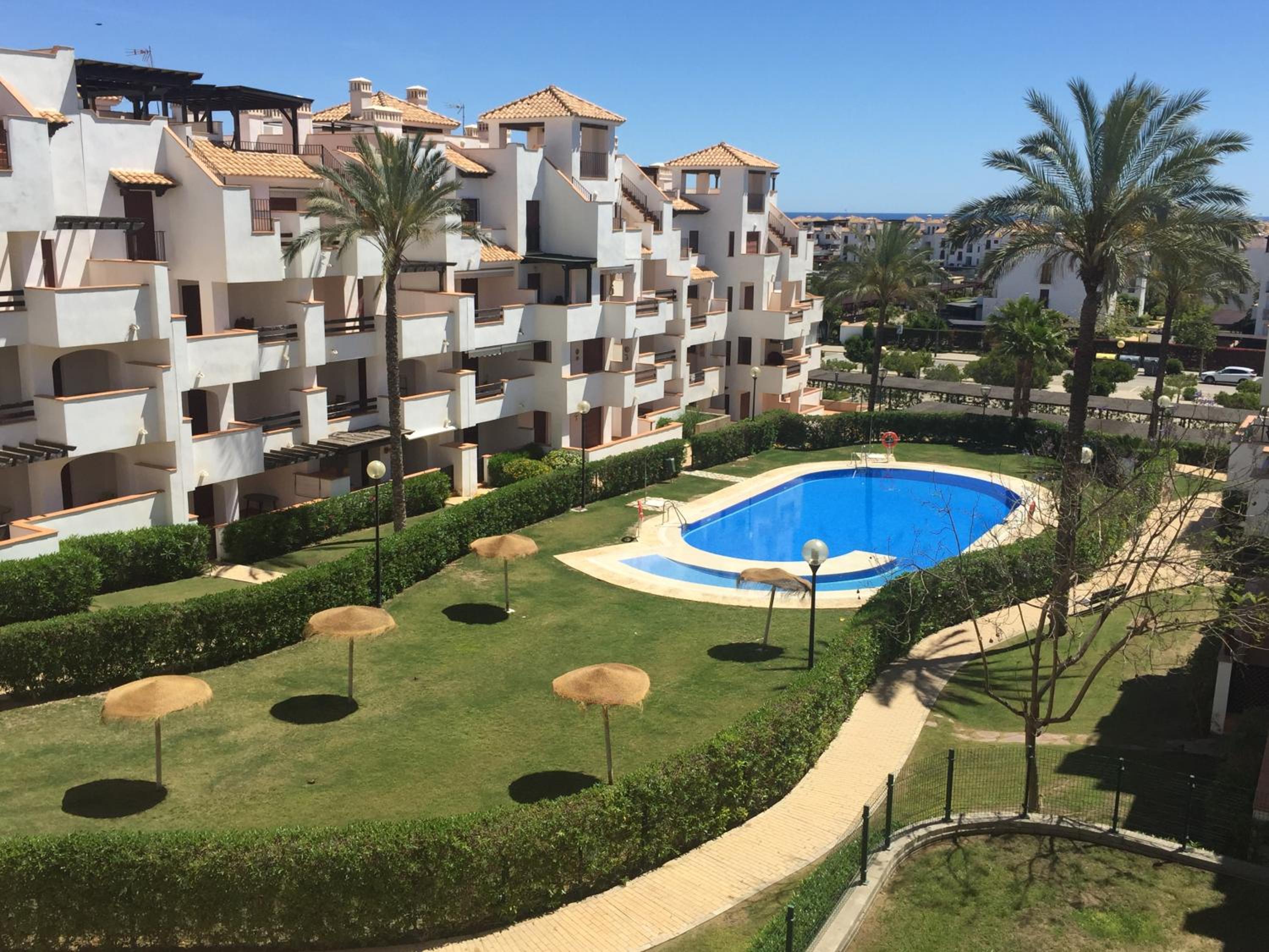 Apartamento VenAVera Playa Altos de Nuevo Vera I4-0A Bajo Primera Linea WIFI en Vera — recepcion & lobby
