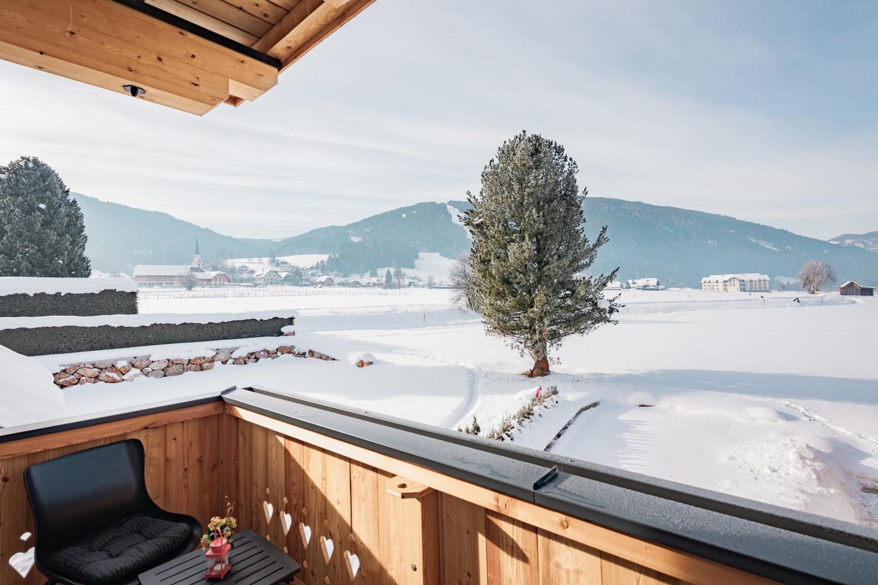 Pistenblick Alpin