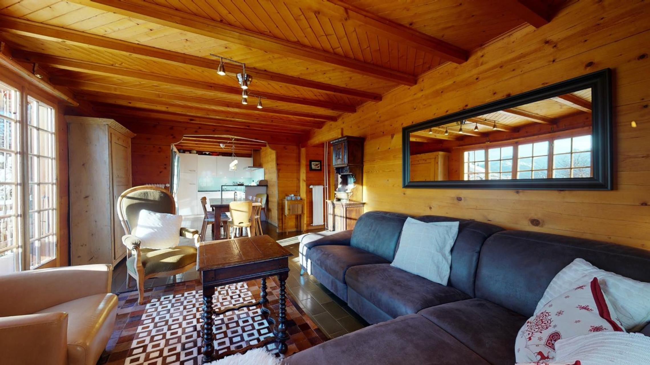 Apartment at the bottom of the slopes in Crans-Montana, cosy atmosphere view 5
