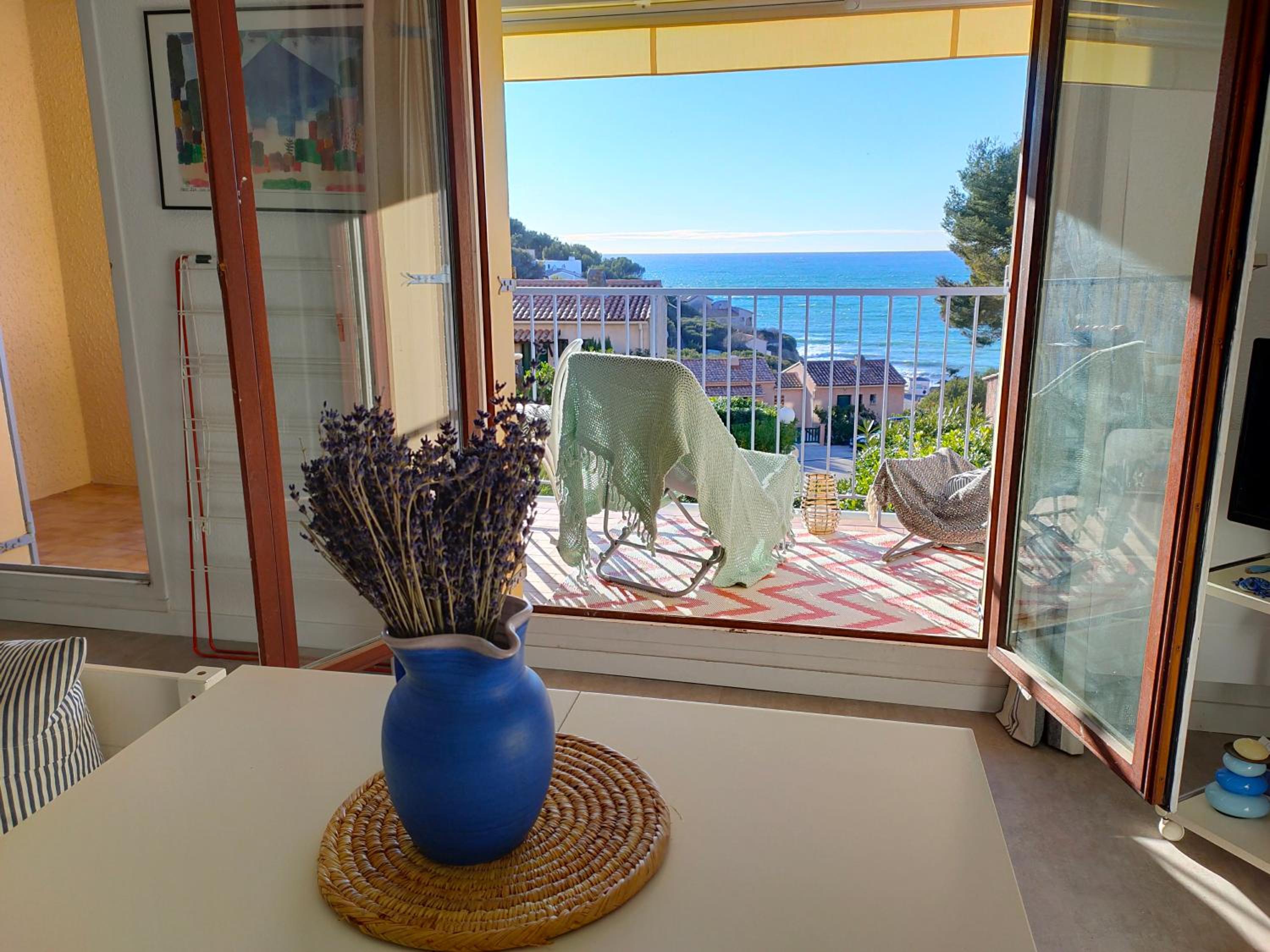 Appartement avec terrasse vue mer, proximité plage, place parking, photo 33